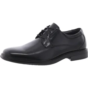 IRVING Mens Slip Resistant Manmade Derby Shoes