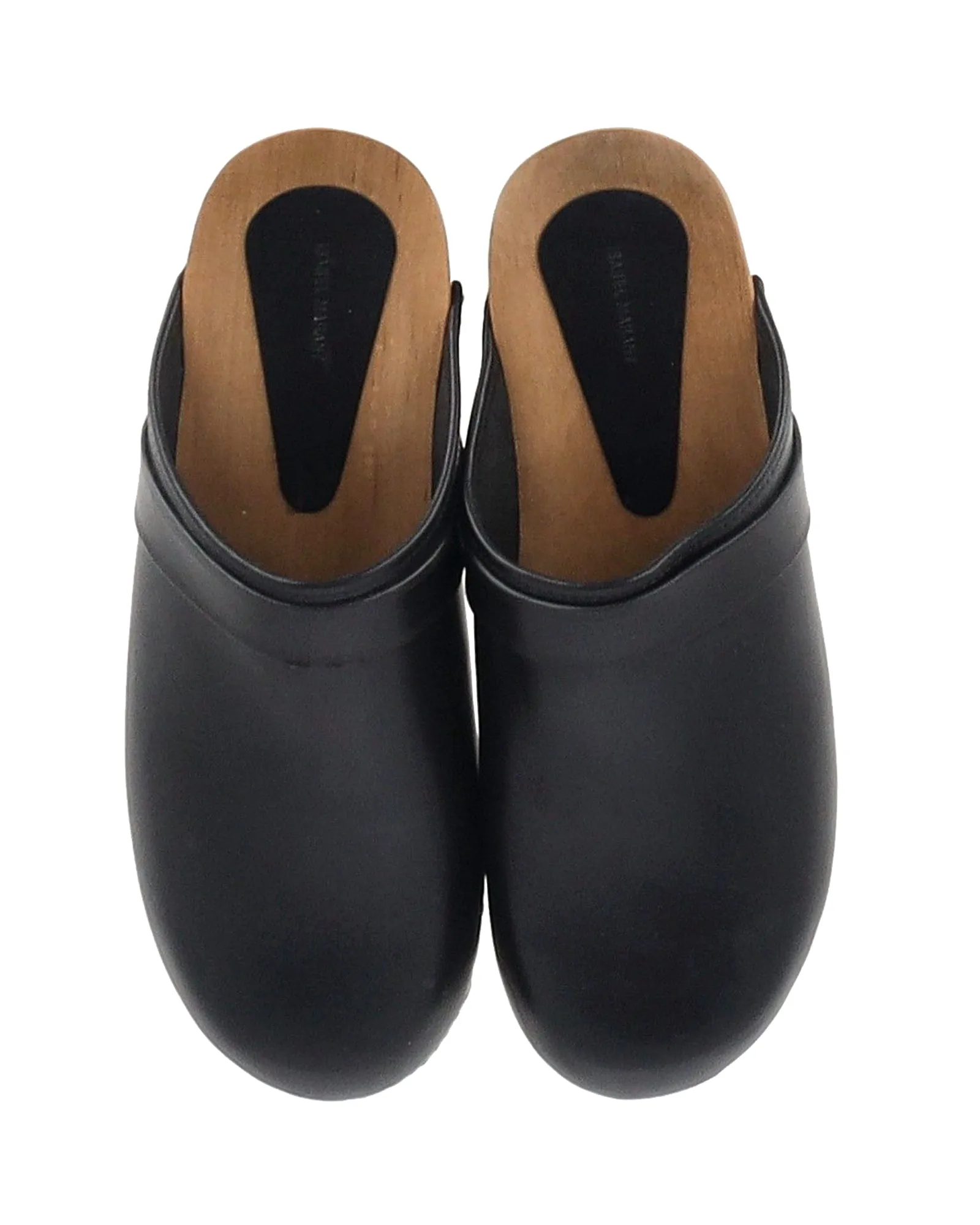 Isabel Marant Thalie Clogs in Black Leather