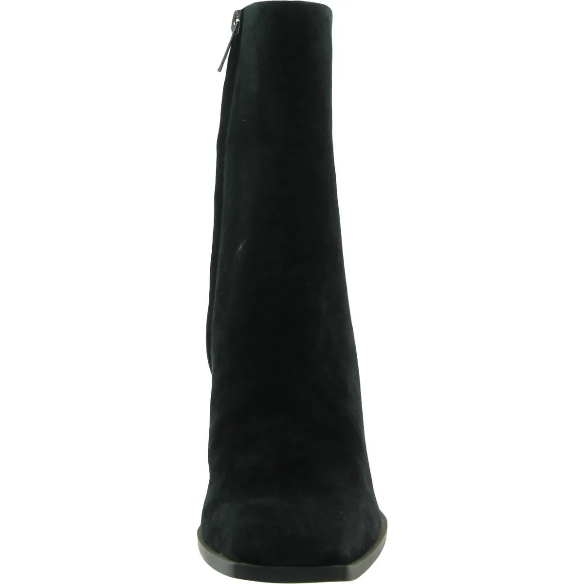 Ivette Womens Suede Square Toe Ankle Boots