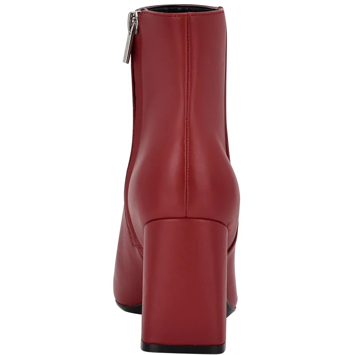 Izial Womens Leather Block heel Ankle Boots