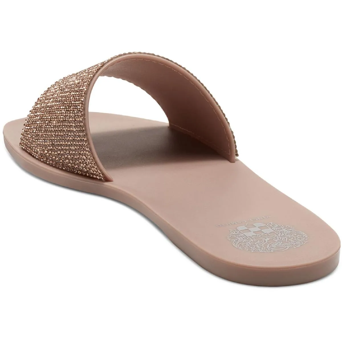 Jaquell Womens Jelly Embellished Slide Sandals