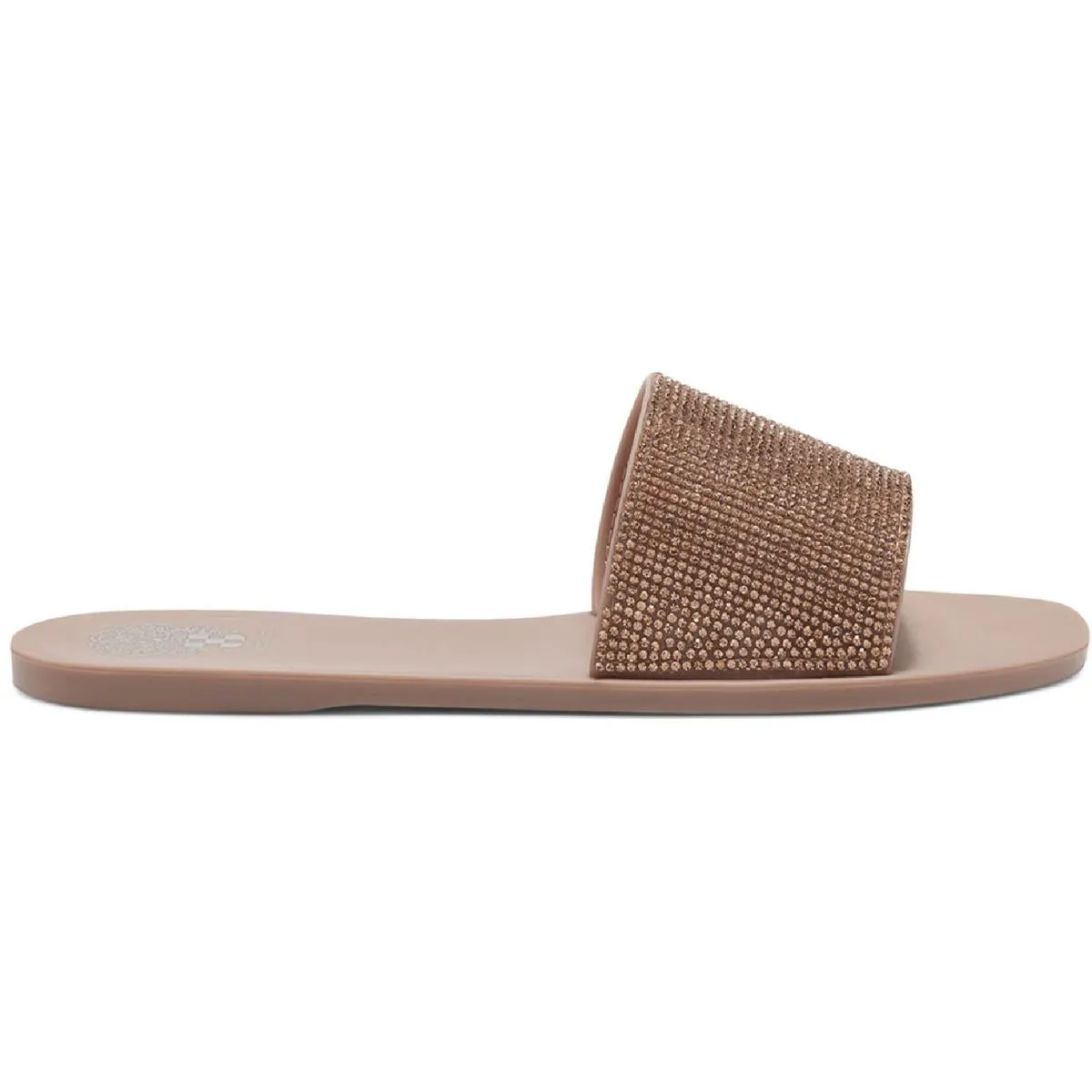 Jaquell Womens Jelly Embellished Slide Sandals