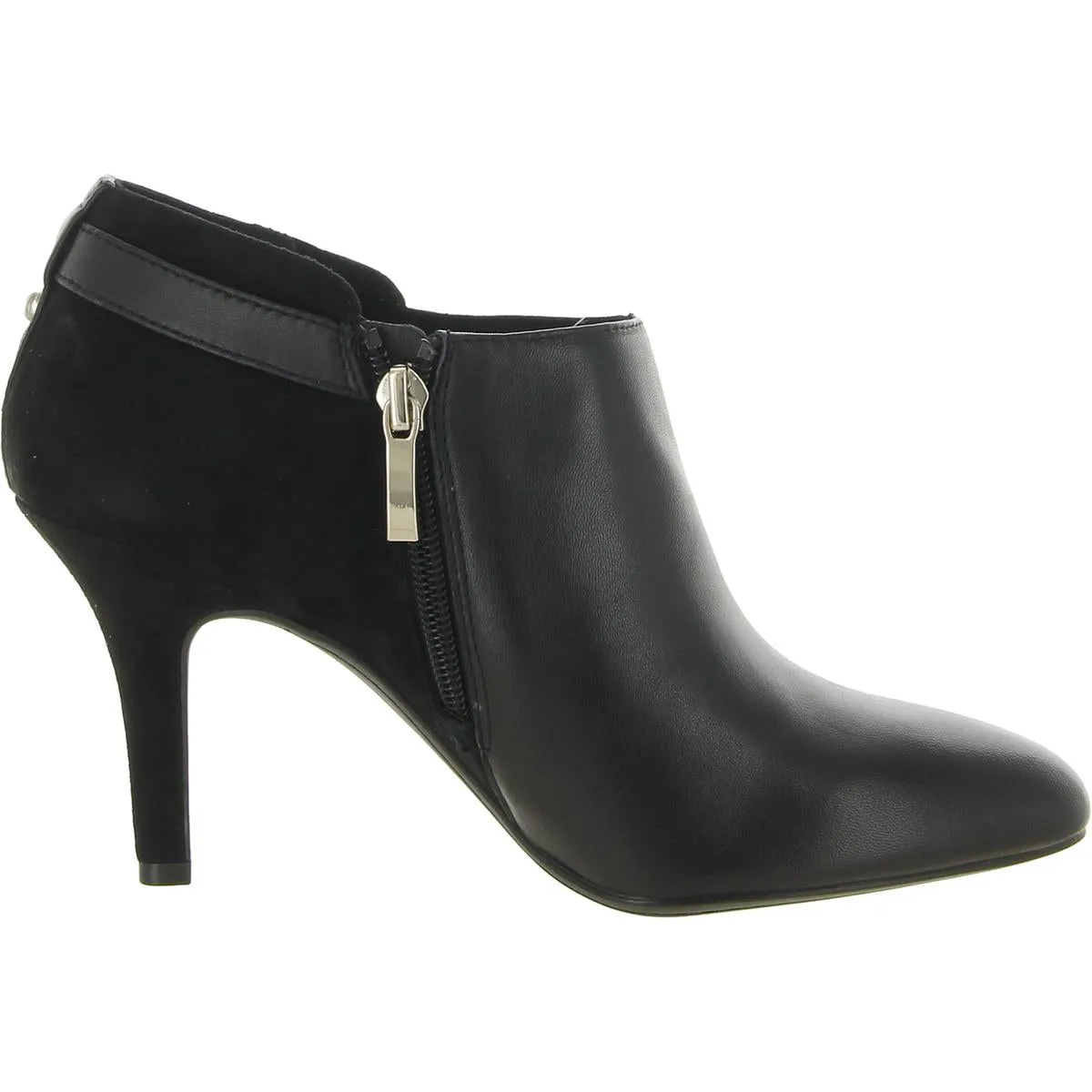Jasmine Womens Leather Stiletto Shooties
