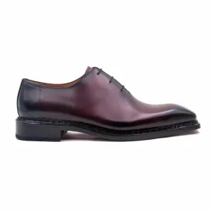 Jason Sr Wholecut Lace Up Shoes - Burgundy