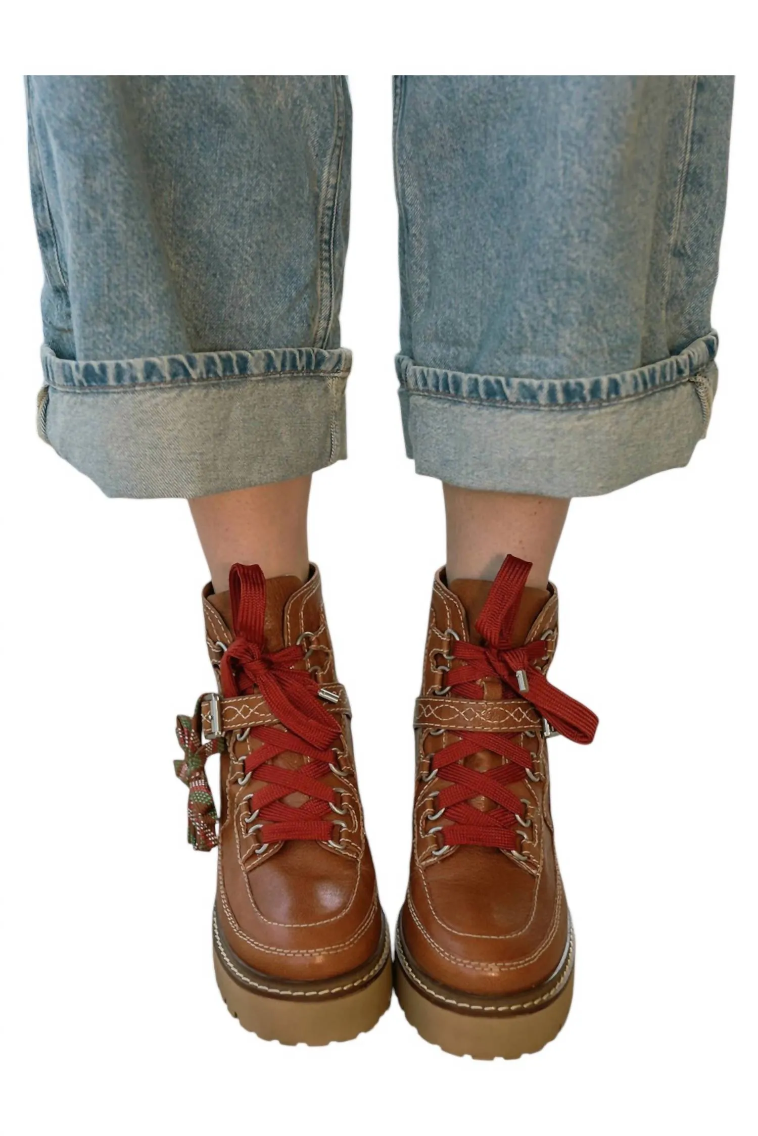 Jasper Hiker Ankle Boot In Brown