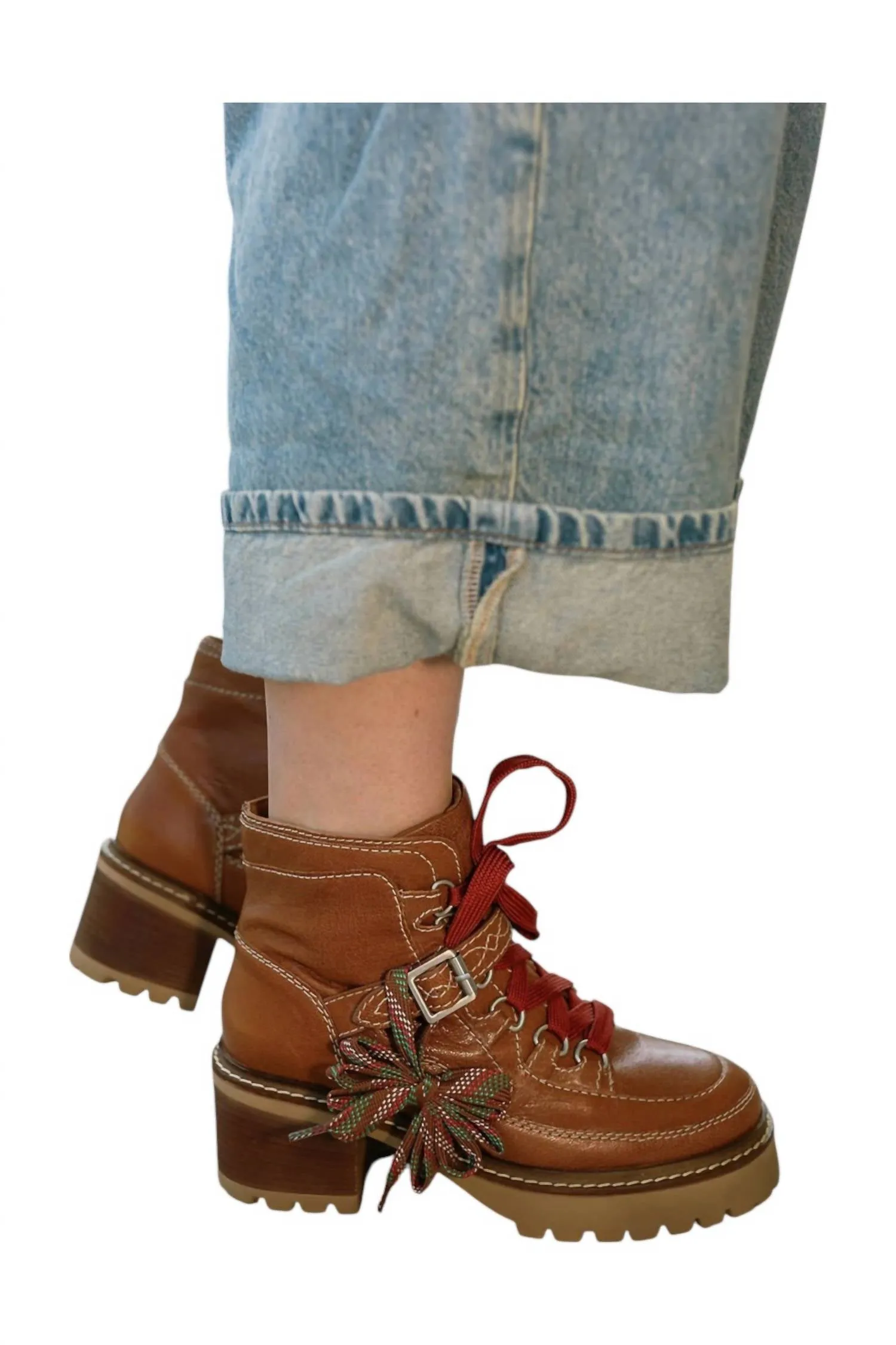 Jasper Hiker Ankle Boot In Brown