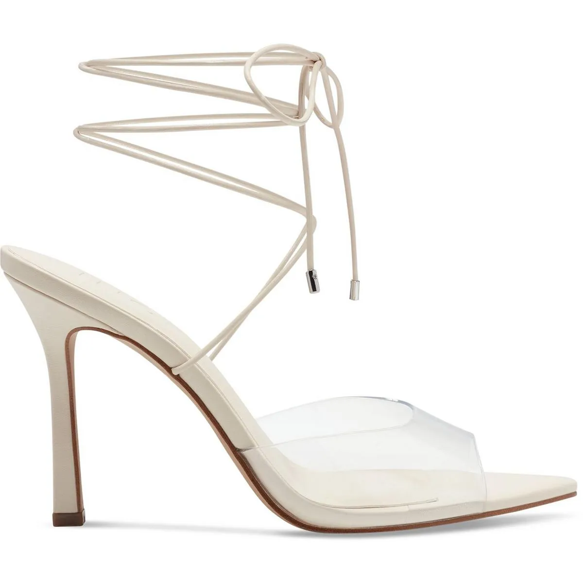 Jesippa Womens Open Toe Tie Strap Heels
