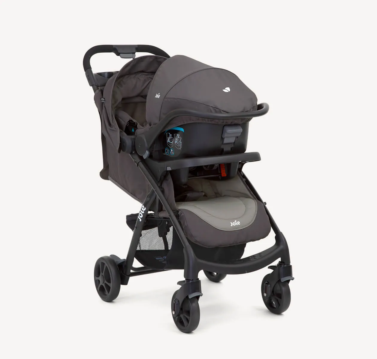 Joie Muze Travel System - Dark Pewter