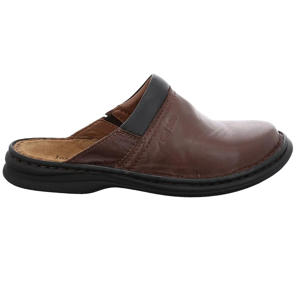 Josef Seibel Max Brandy Clogs Brown
