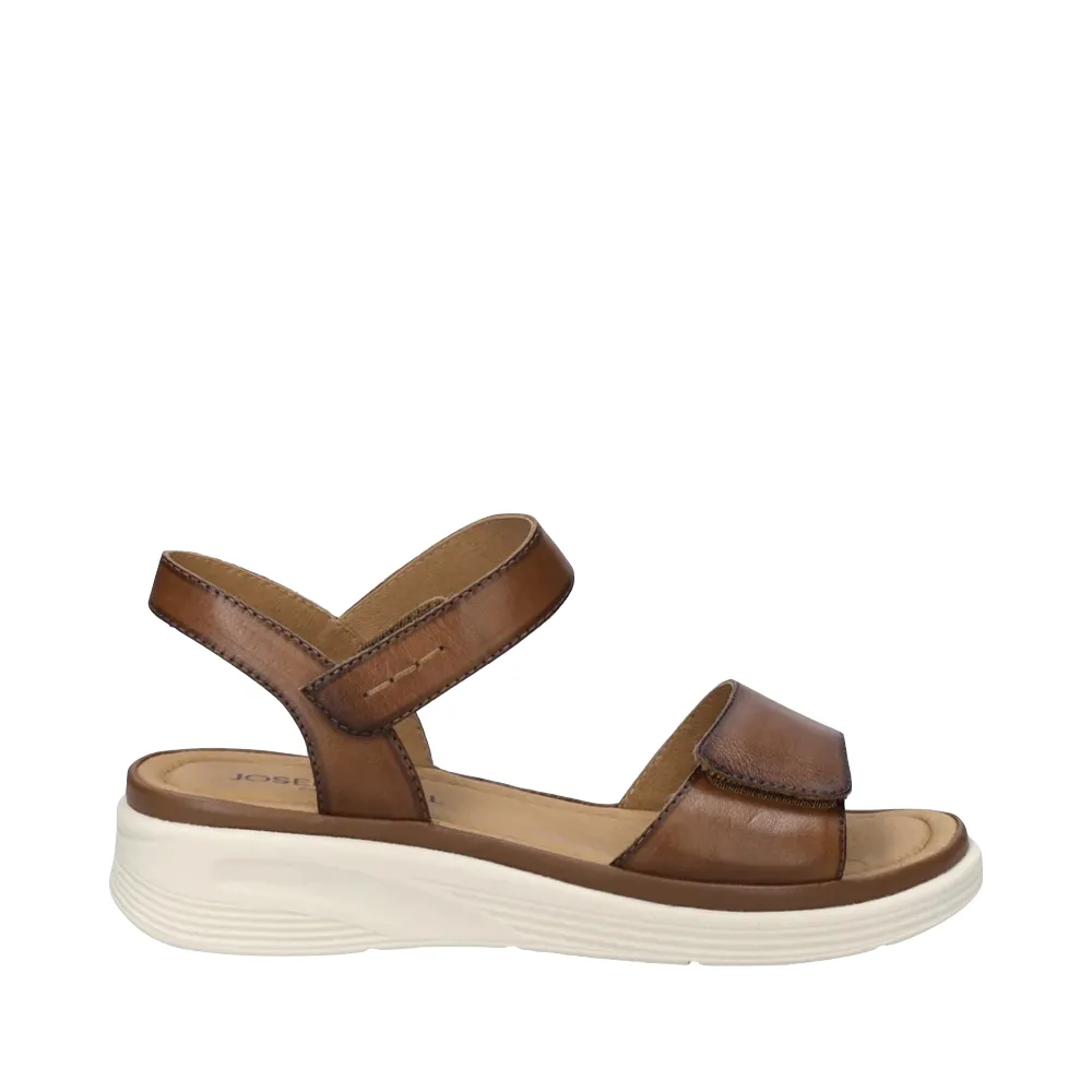 Josef Seibel Women's Sevran 01 Sandal in Cognac