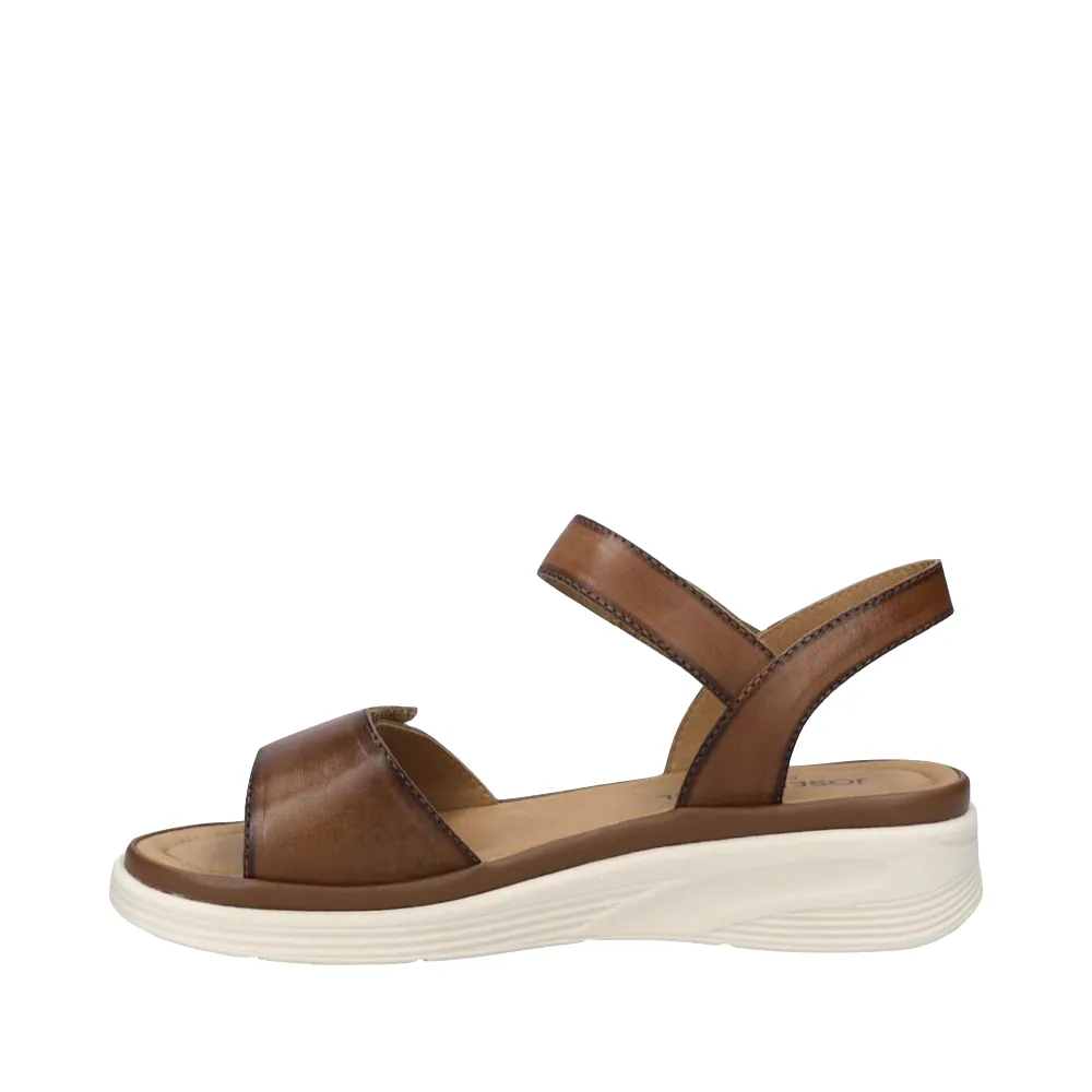 Josef Seibel Women's Sevran 01 Sandal in Cognac