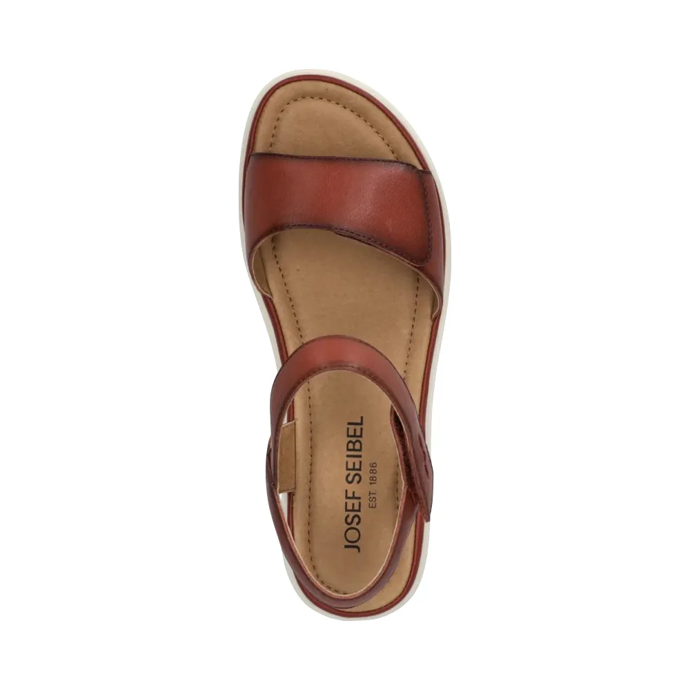Josef Seibel Women's Sevran 01 Sandal in Hibiscus