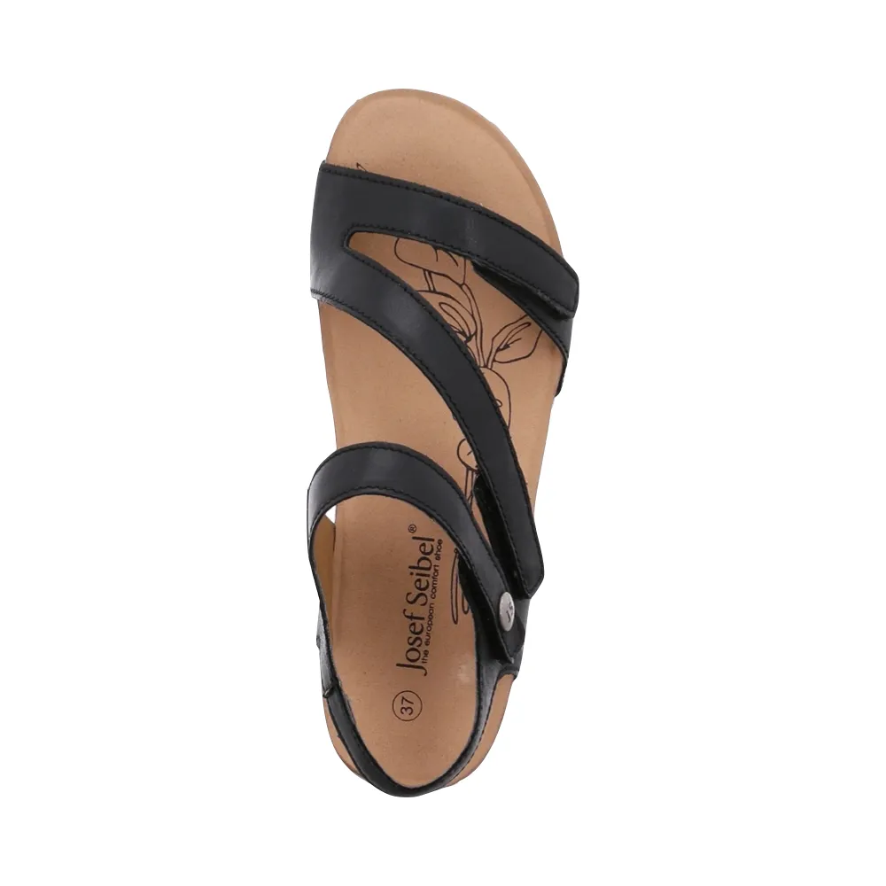 Josef Seibel Women's Tonga 25 Sandal in Black
