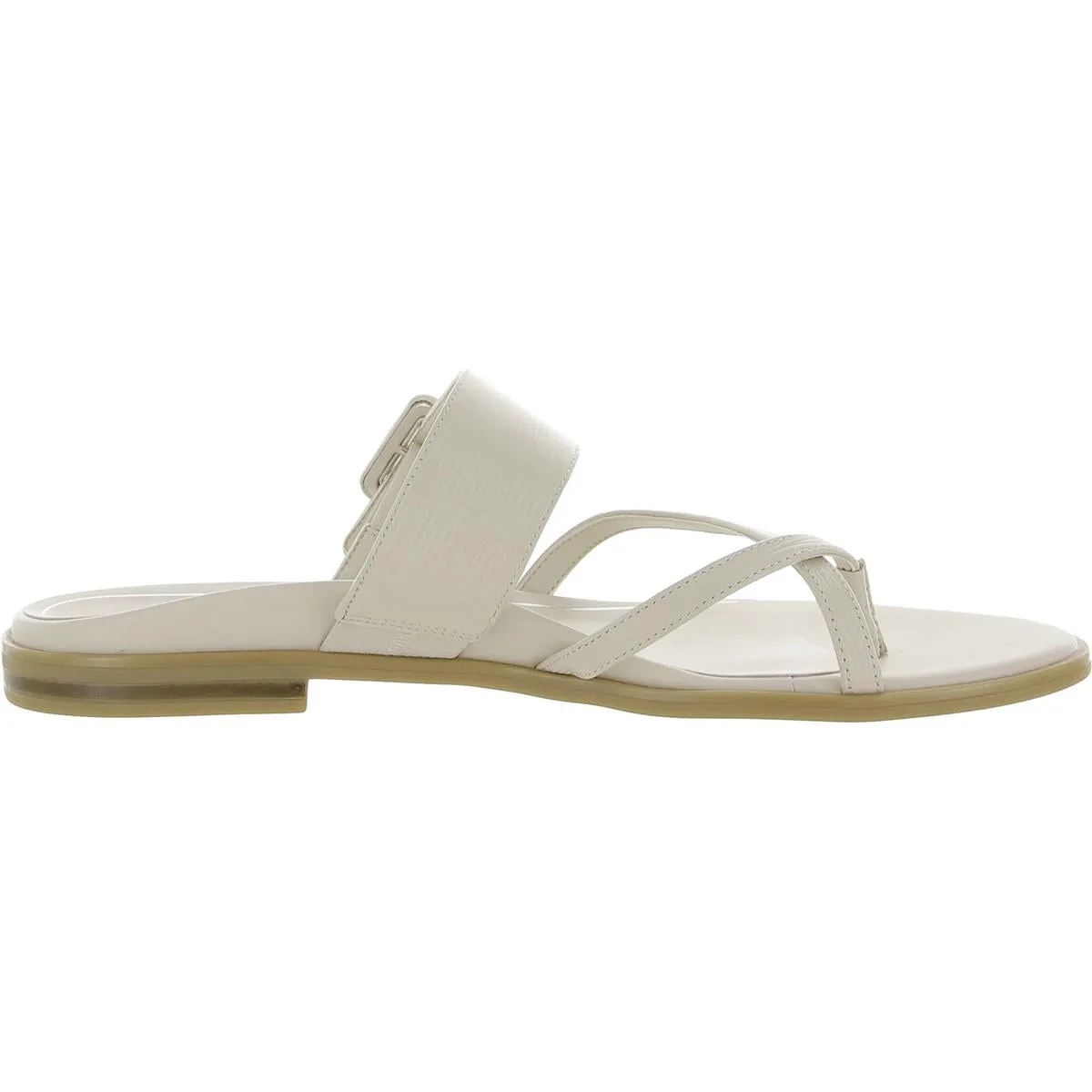 Julep Womens Leather Thong Slide Sandals