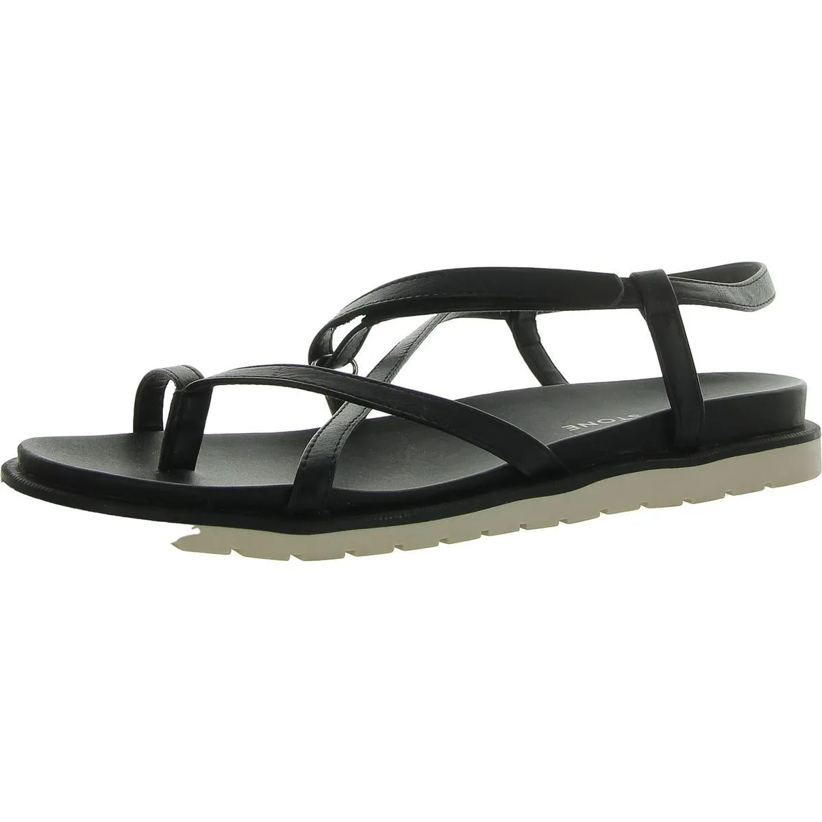 Juune Womens Ankle Strap Flat Slingback Sandals