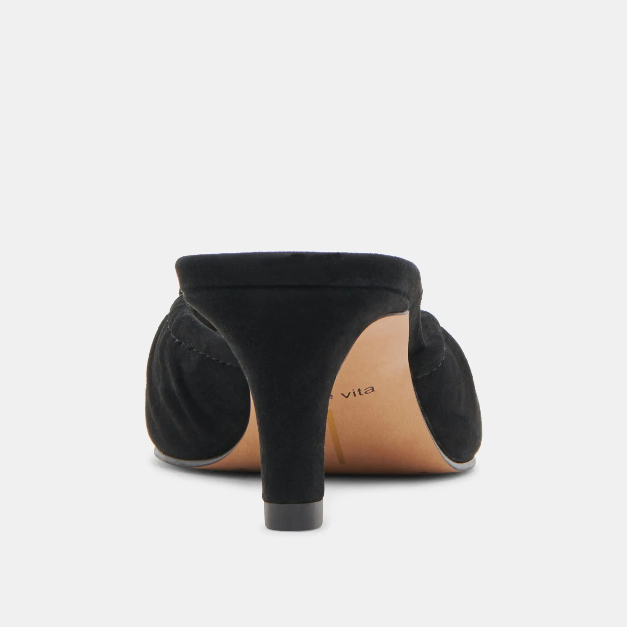 KAIRI MID HEELS ONYX SUEDE