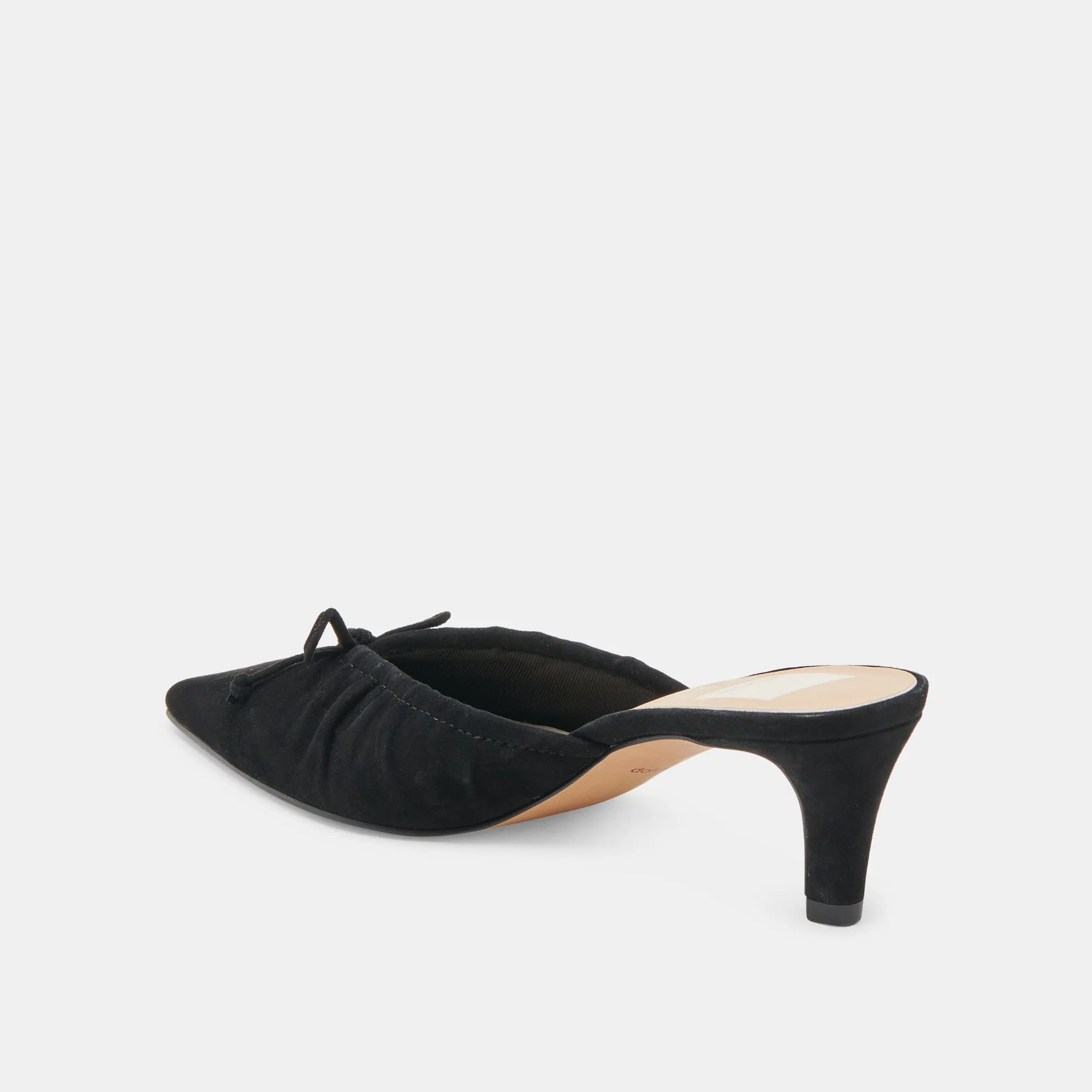 KAIRI MID HEELS ONYX SUEDE