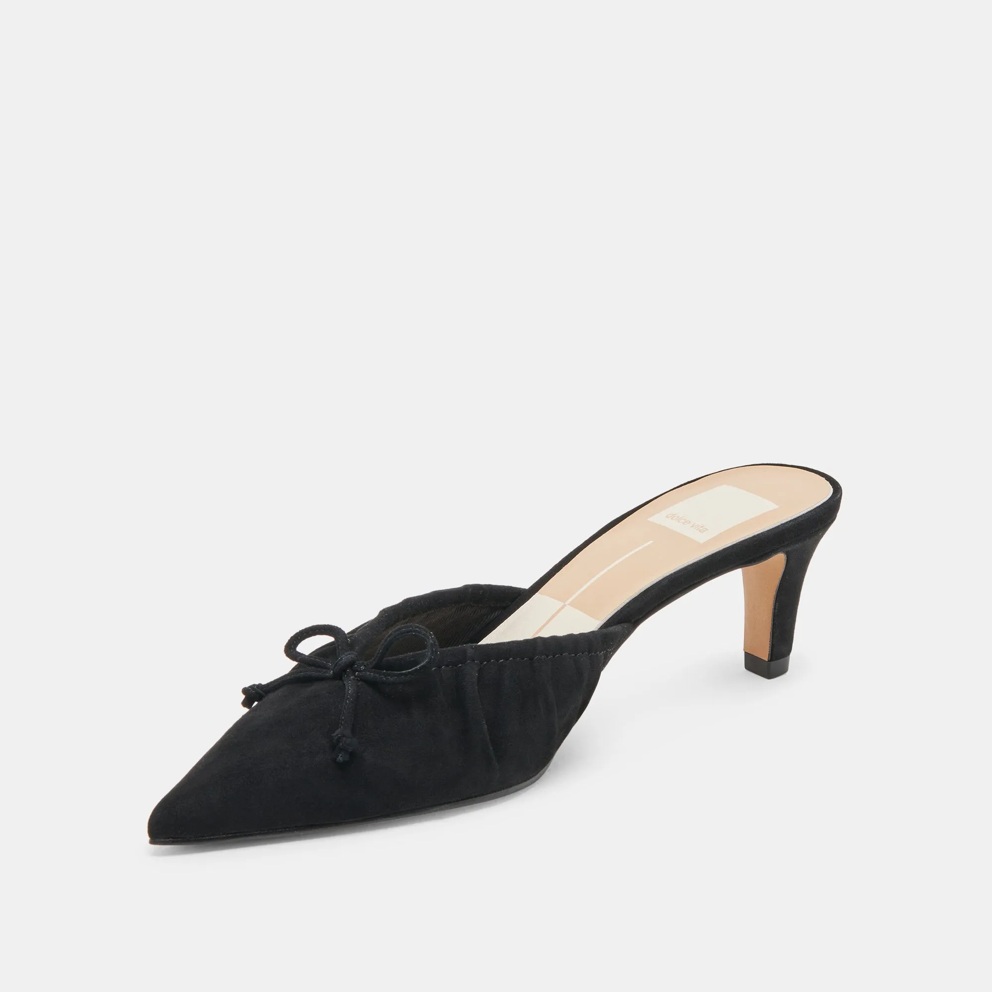 KAIRI MID HEELS ONYX SUEDE