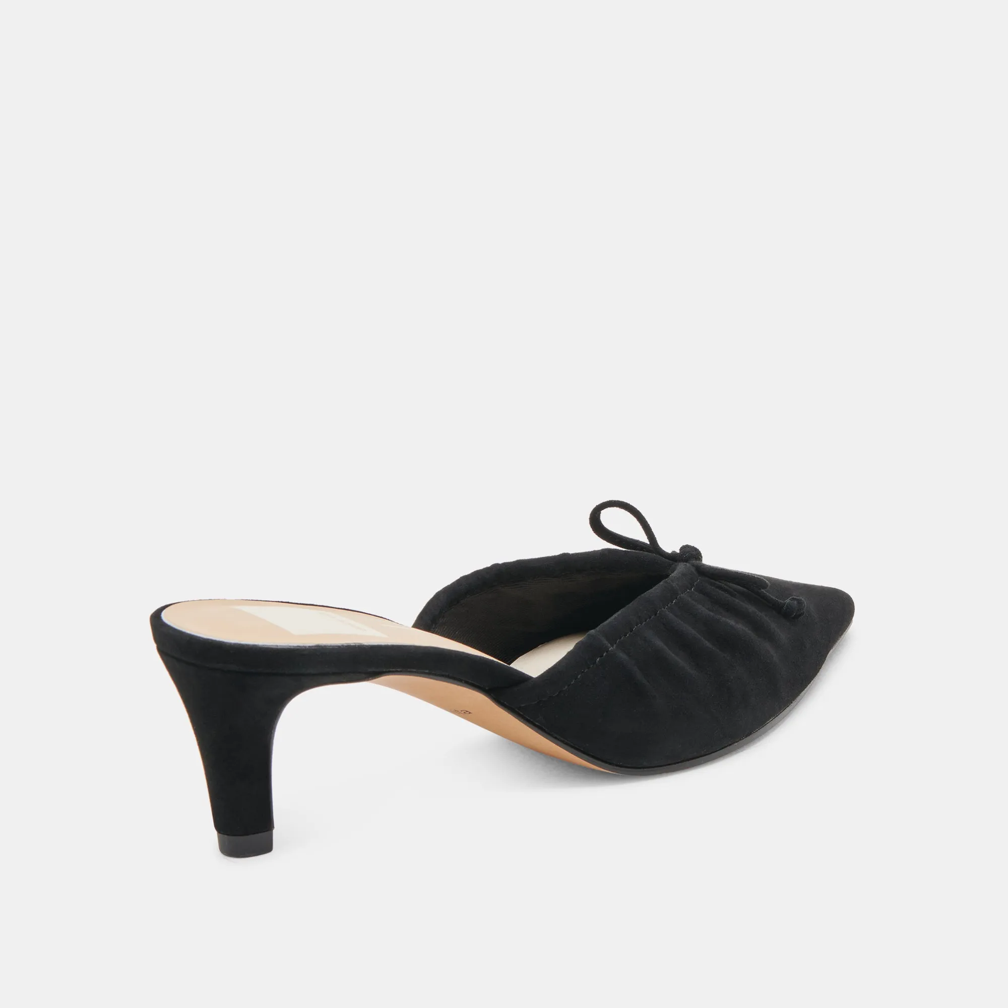 KAIRI MID HEELS ONYX SUEDE
