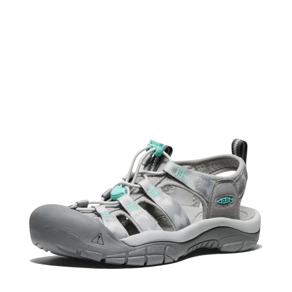 KEEN Women's Newport H2 Waterproof Sandal in Alloy/Chevron