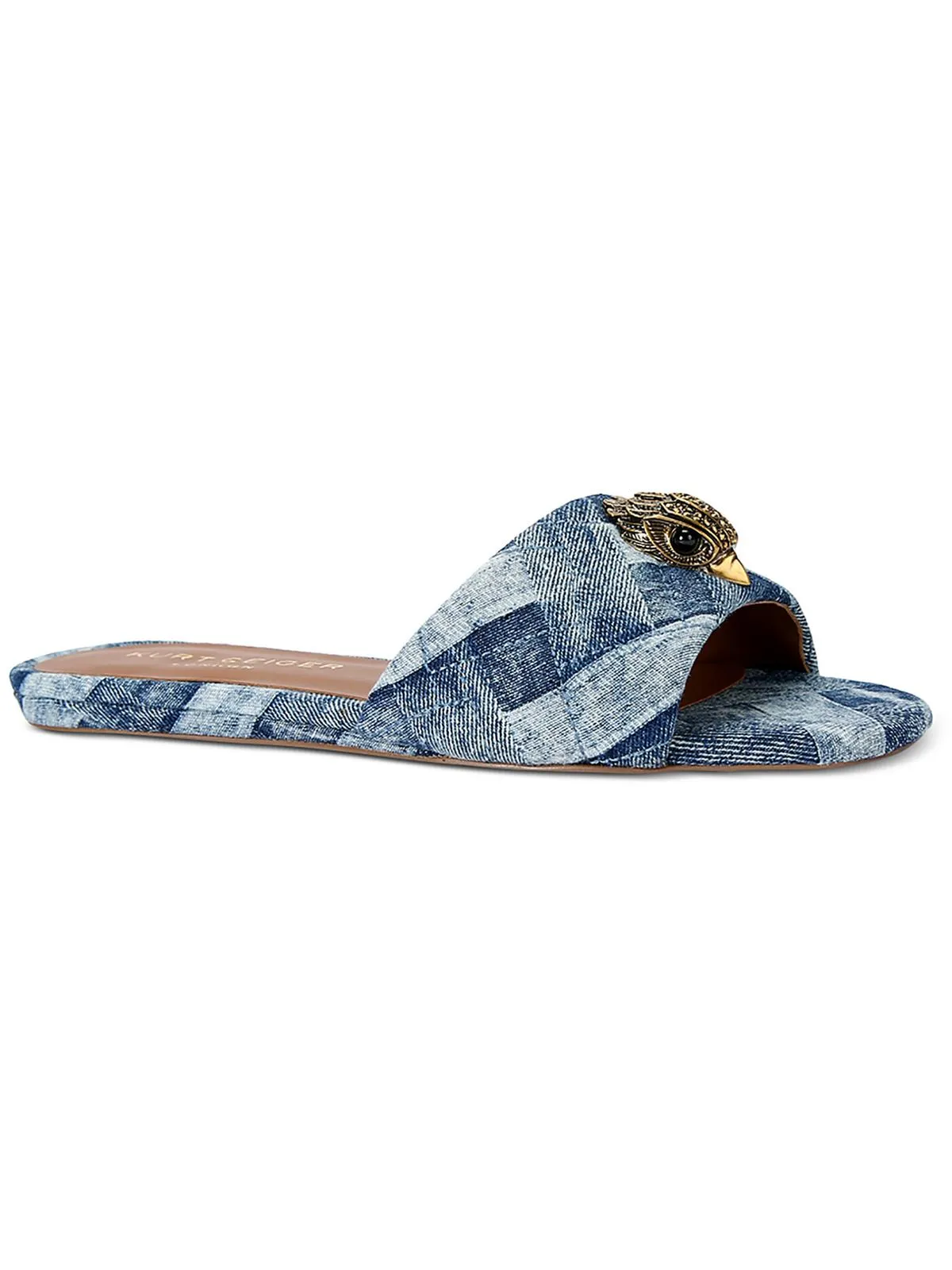 Kensington Womens Satin Embellished Dress Sandals