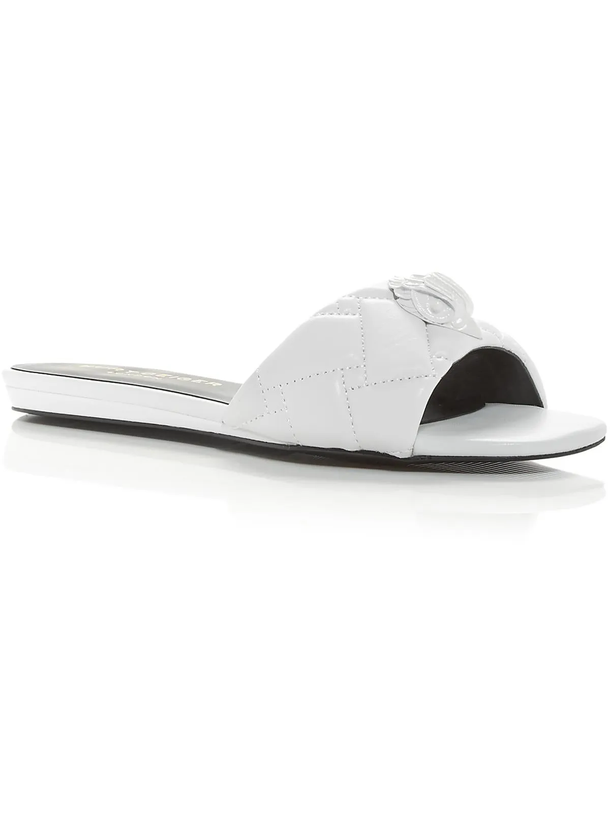 Kensington Womens Satin Embellished Dress Sandals