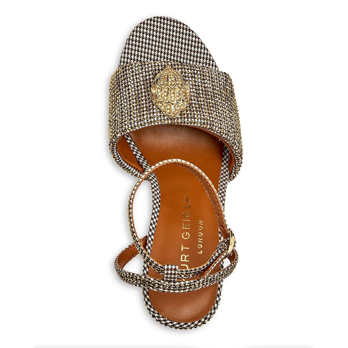Kensington Womens Satin Embellished Dress Sandals