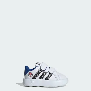 Kids' adidas Marvel's Spider-Man Grand Court Shoes Kids Hey Dude Shoes