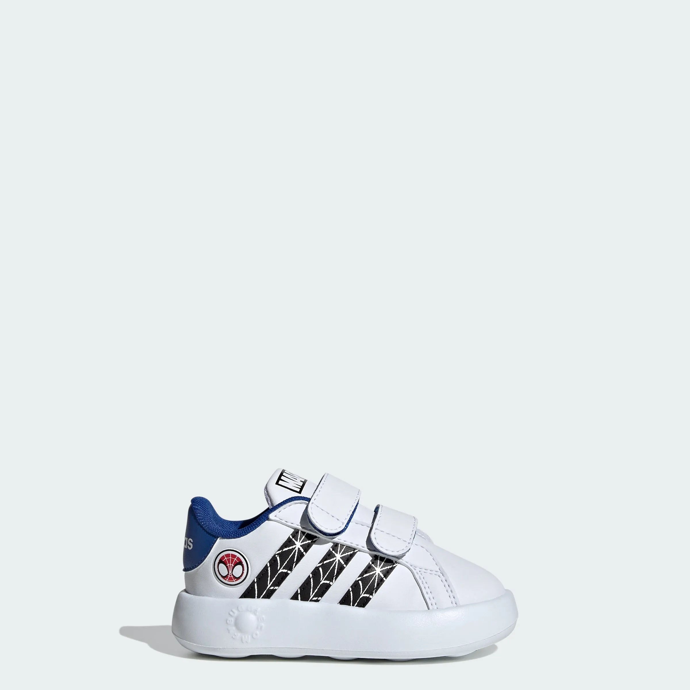 Kids' adidas Marvel's Spider-Man Grand Court Shoes Kids Hey Dude Shoes