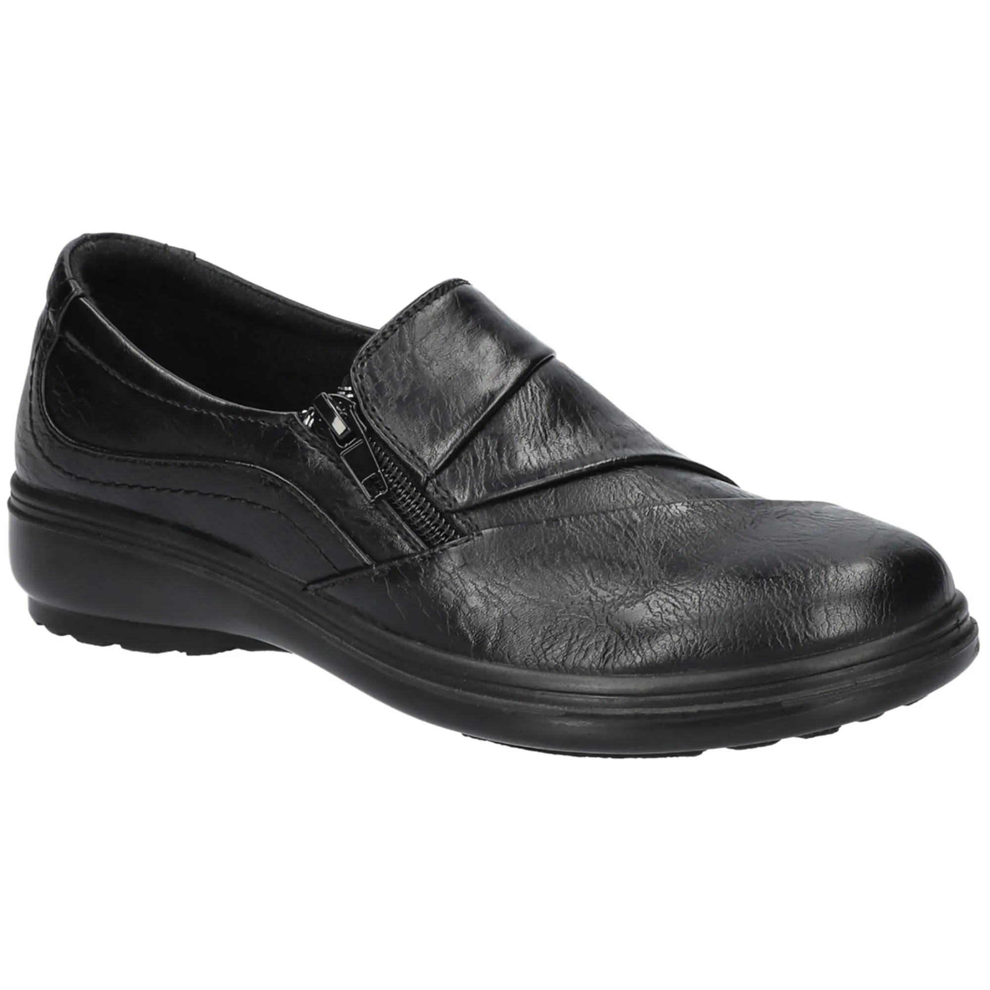 KIMI Womens Faux Leather Comfort Insoles Clogs
