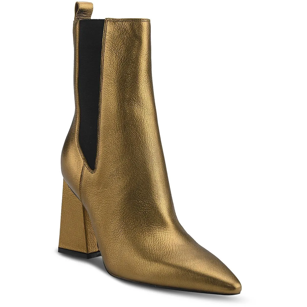 Kylynn  Womens Heels Pointed Toe Chelsea Boots