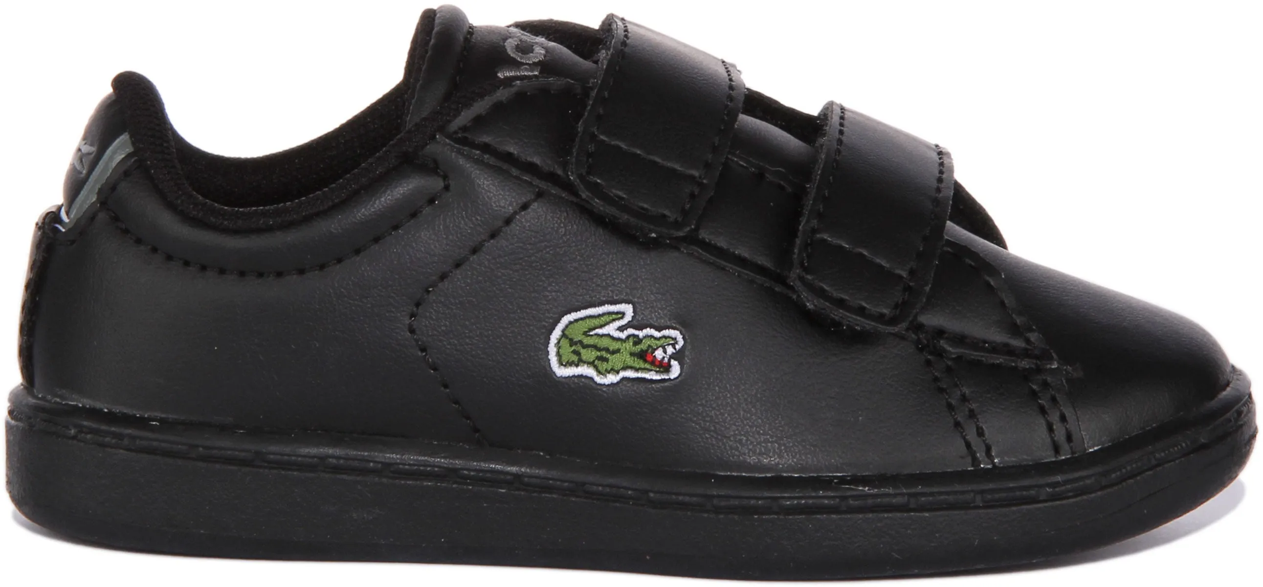 Lacoste Carnaby Evo In Black For Infants Shoes Lacoste