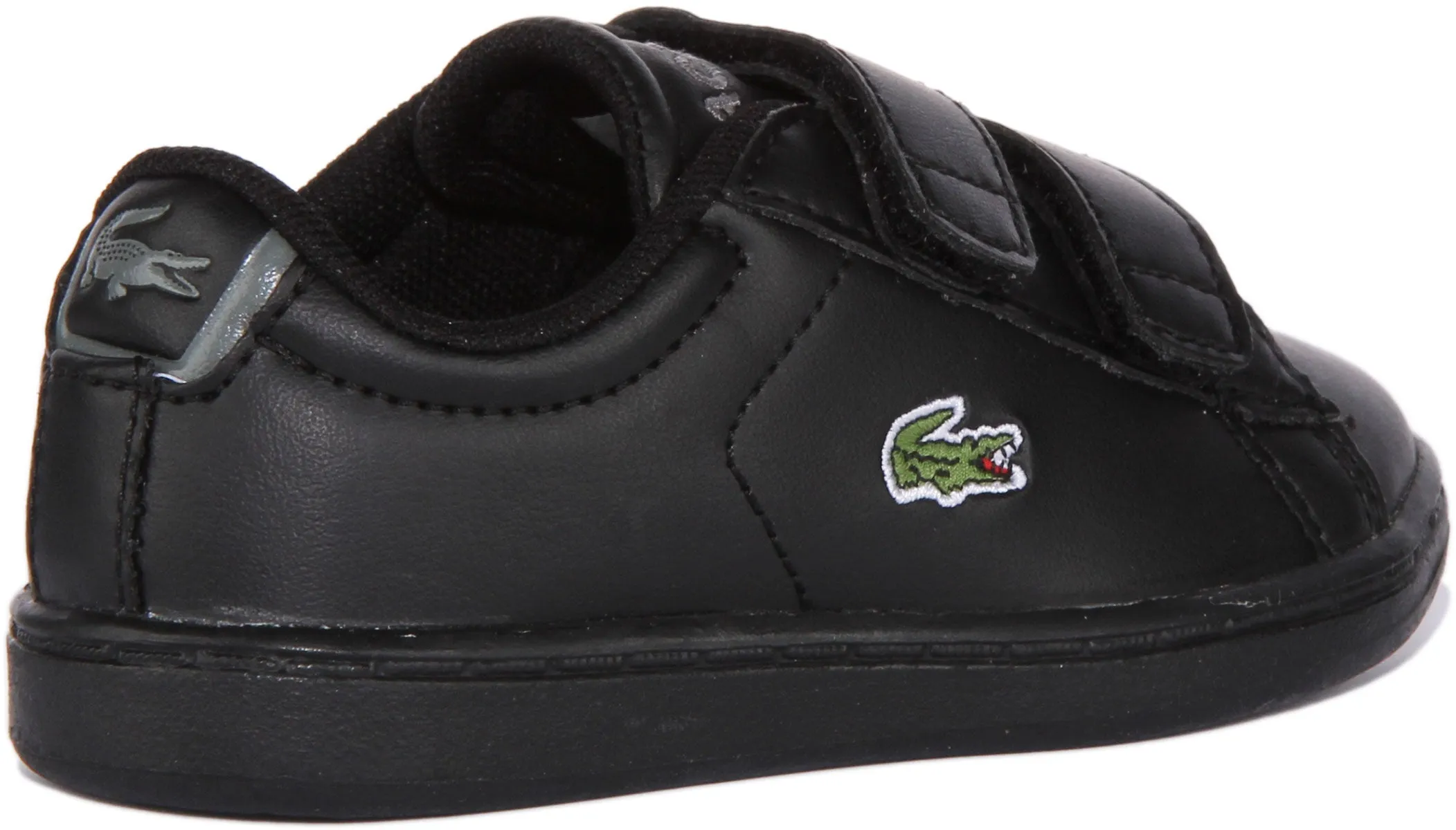 Lacoste Carnaby Evo In Black For Infants Shoes Lacoste
