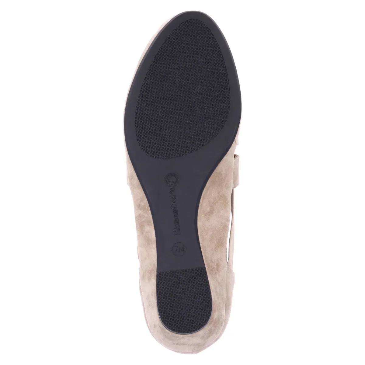 L'Amour Des Pieds Women's Bayla Taupe Kidsuede