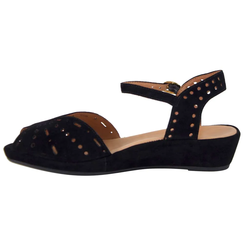 L'Amour Des Pieds Women's Brenn Black Suede
