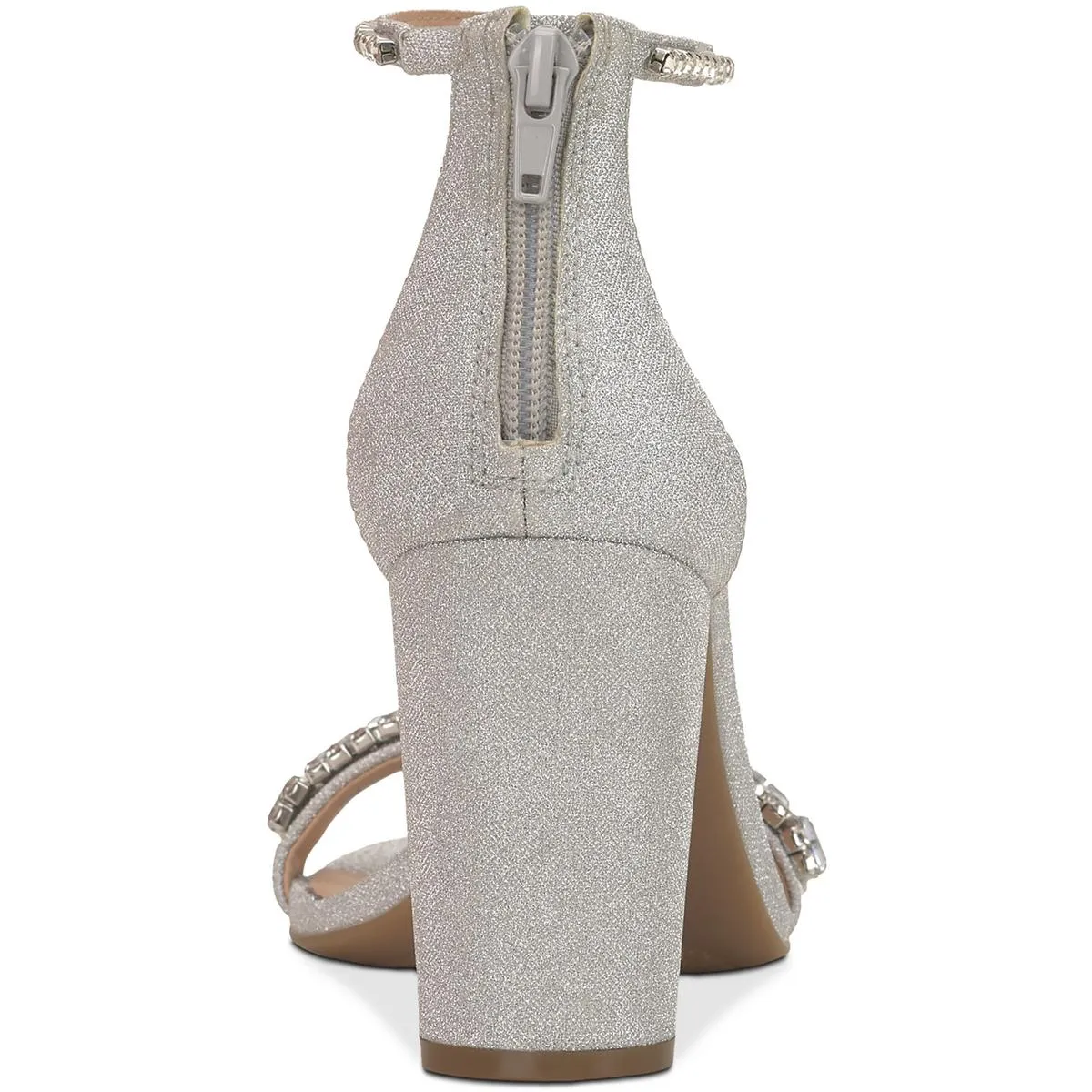 Lana Womens Embellished Open Toe Heels