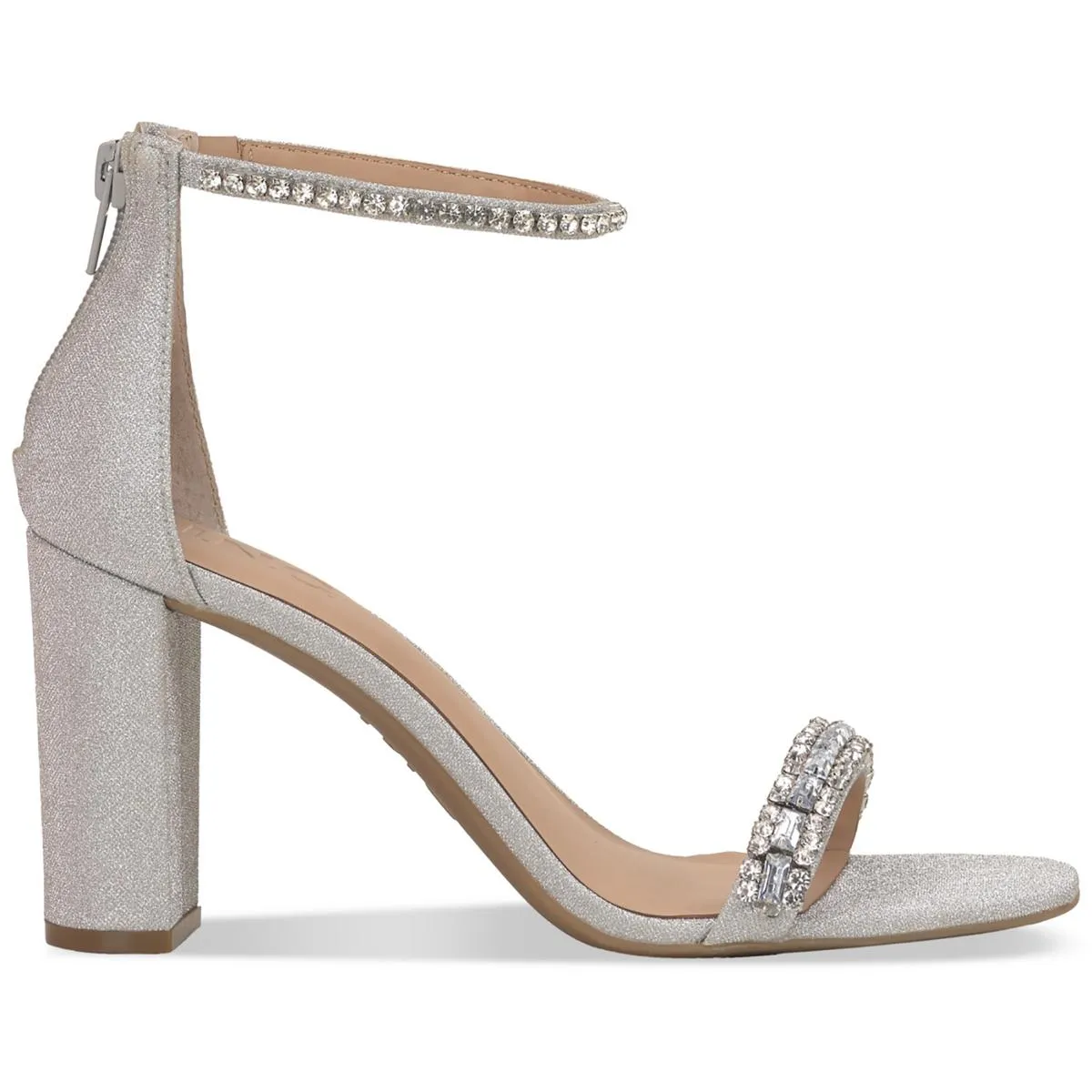 Lana Womens Embellished Open Toe Heels