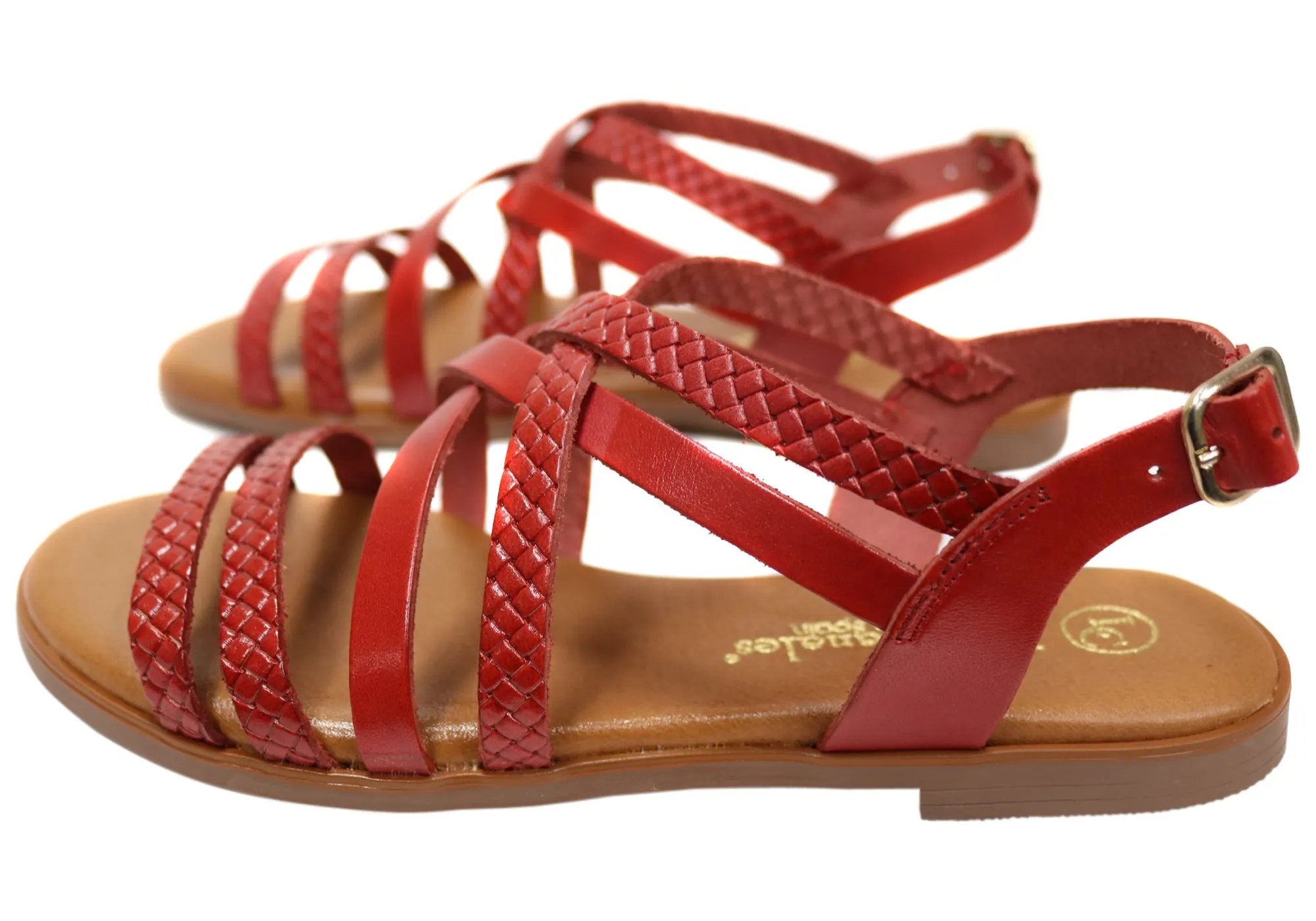Lola Canales Amaze Womens Comfortable Leather Sandals Made In Spain Lola Canales Shoes
