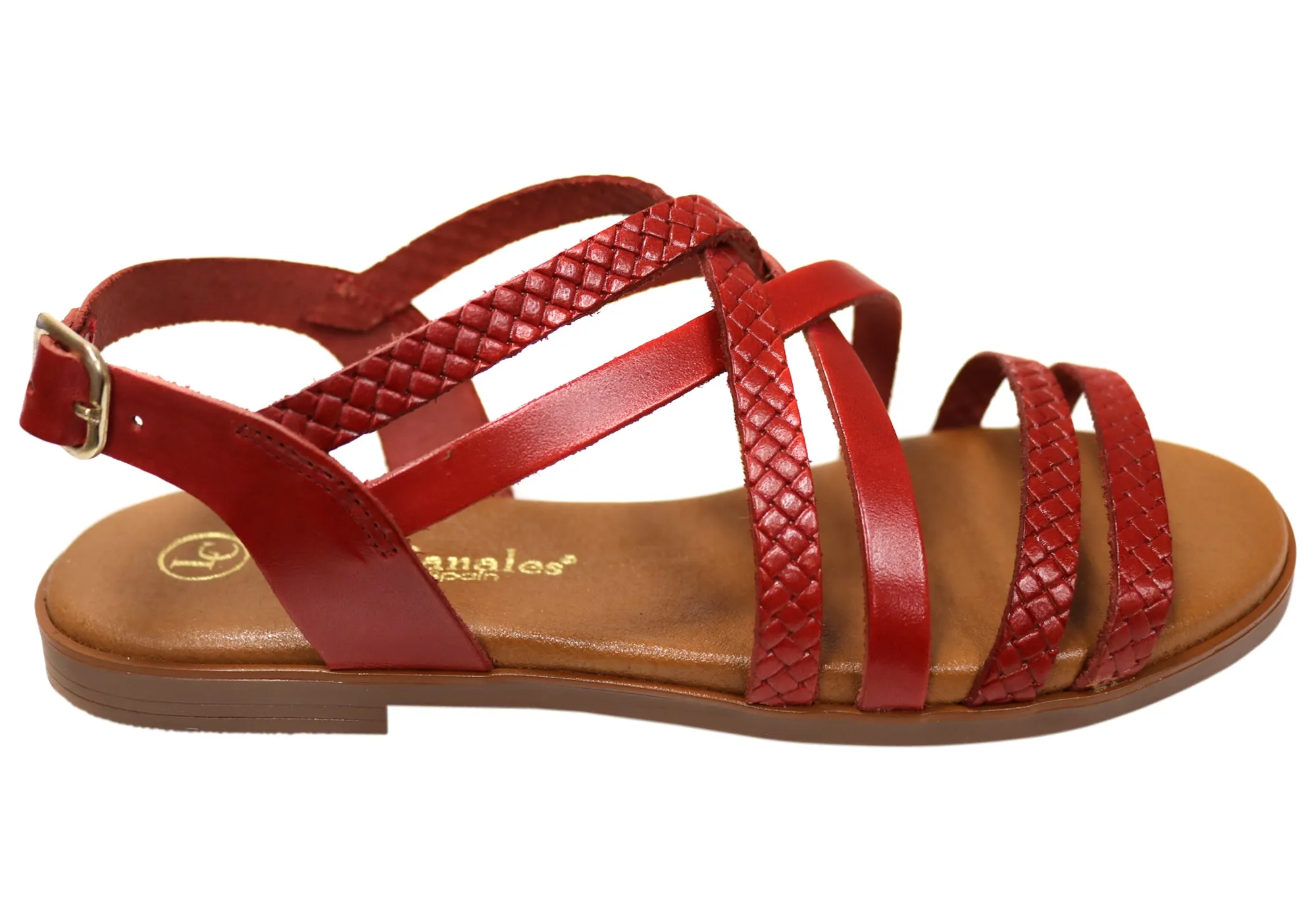 Lola Canales Amaze Womens Comfortable Leather Sandals Made In Spain Lola Canales Shoes
