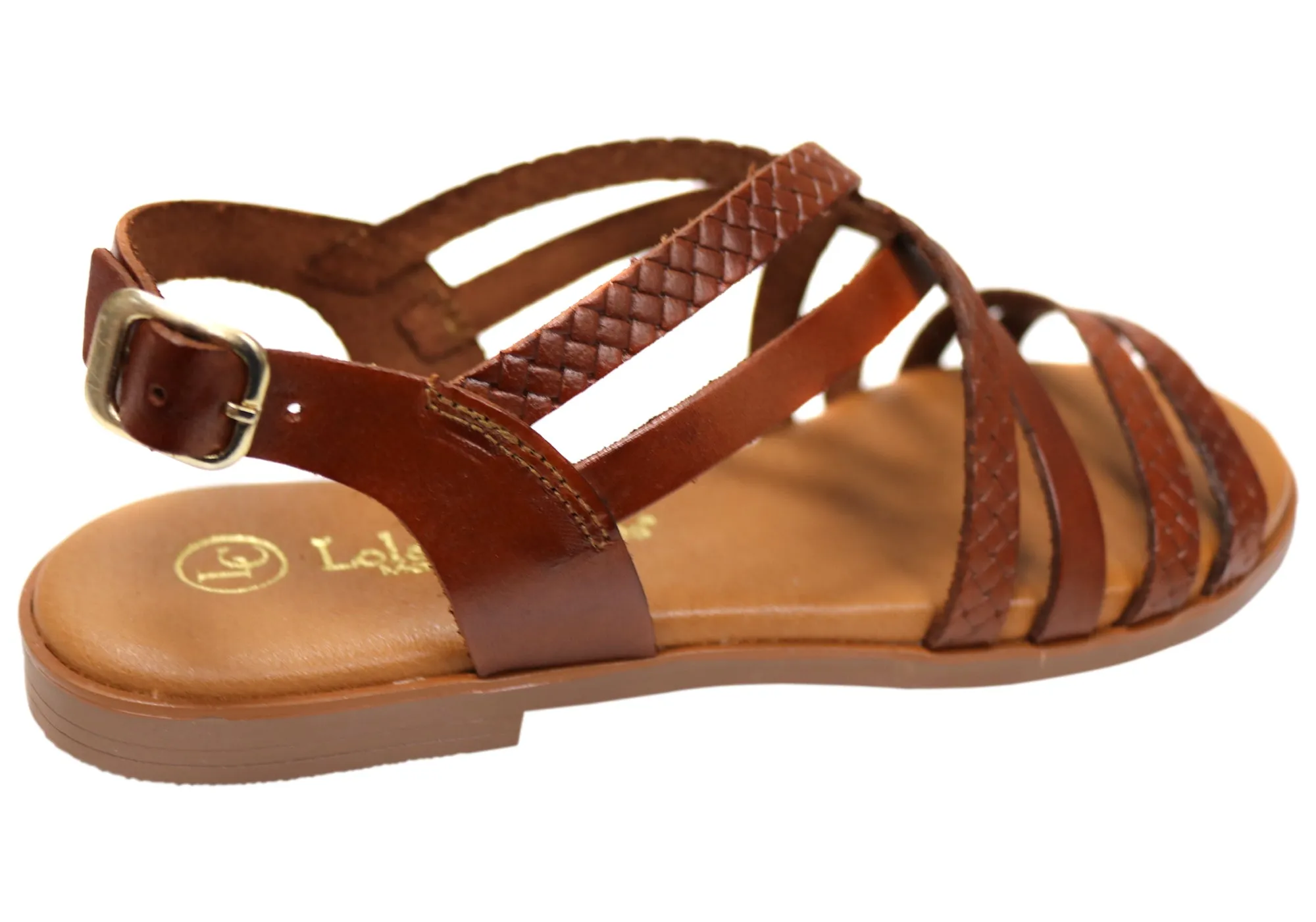Lola Canales Amaze Womens Comfortable Leather Sandals Made In Spain Lola Canales Shoes