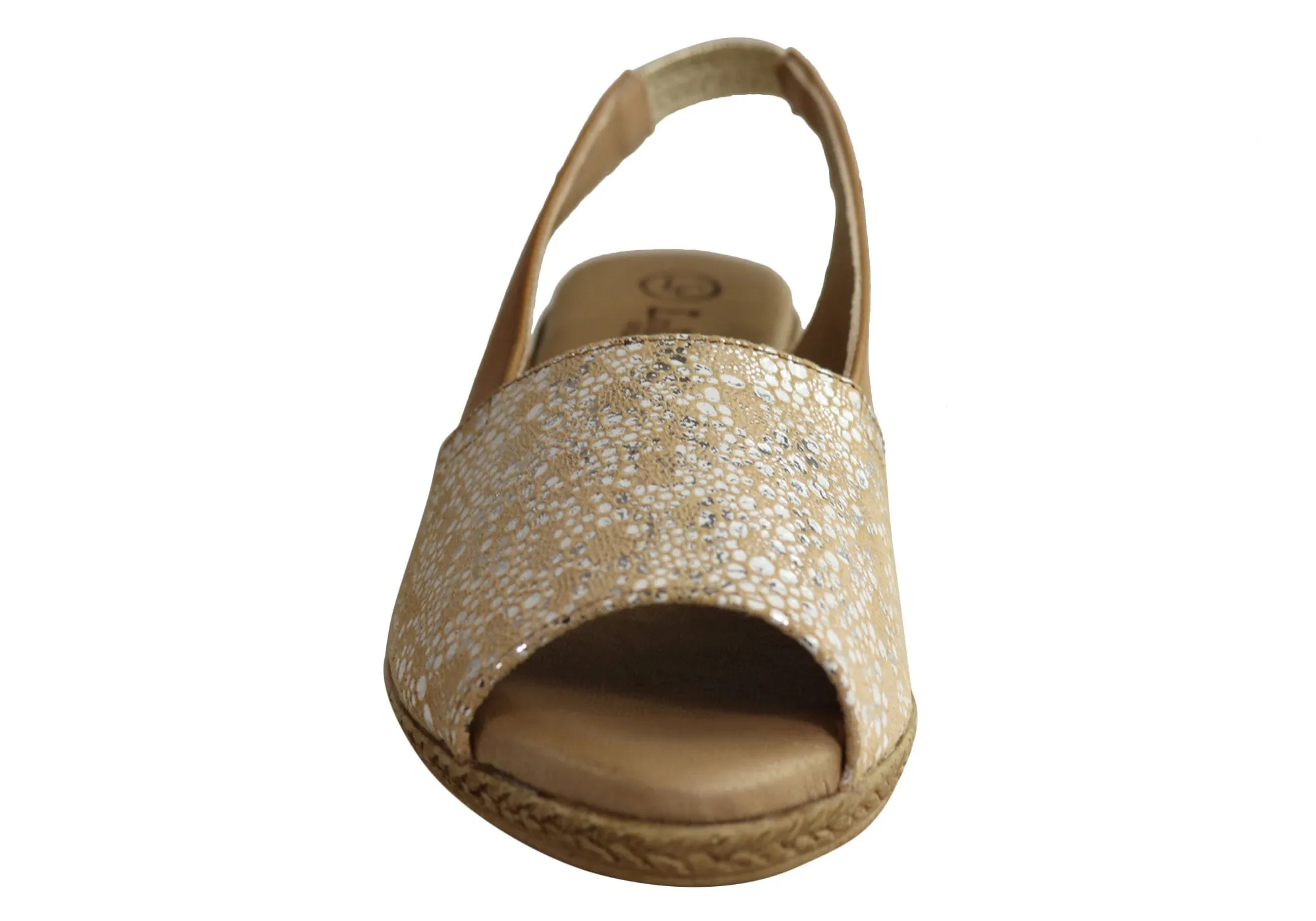 Lola Canales Lulu Womens Comfort Leather Wedge Sandals Made In Spain Lola Canales Shoes