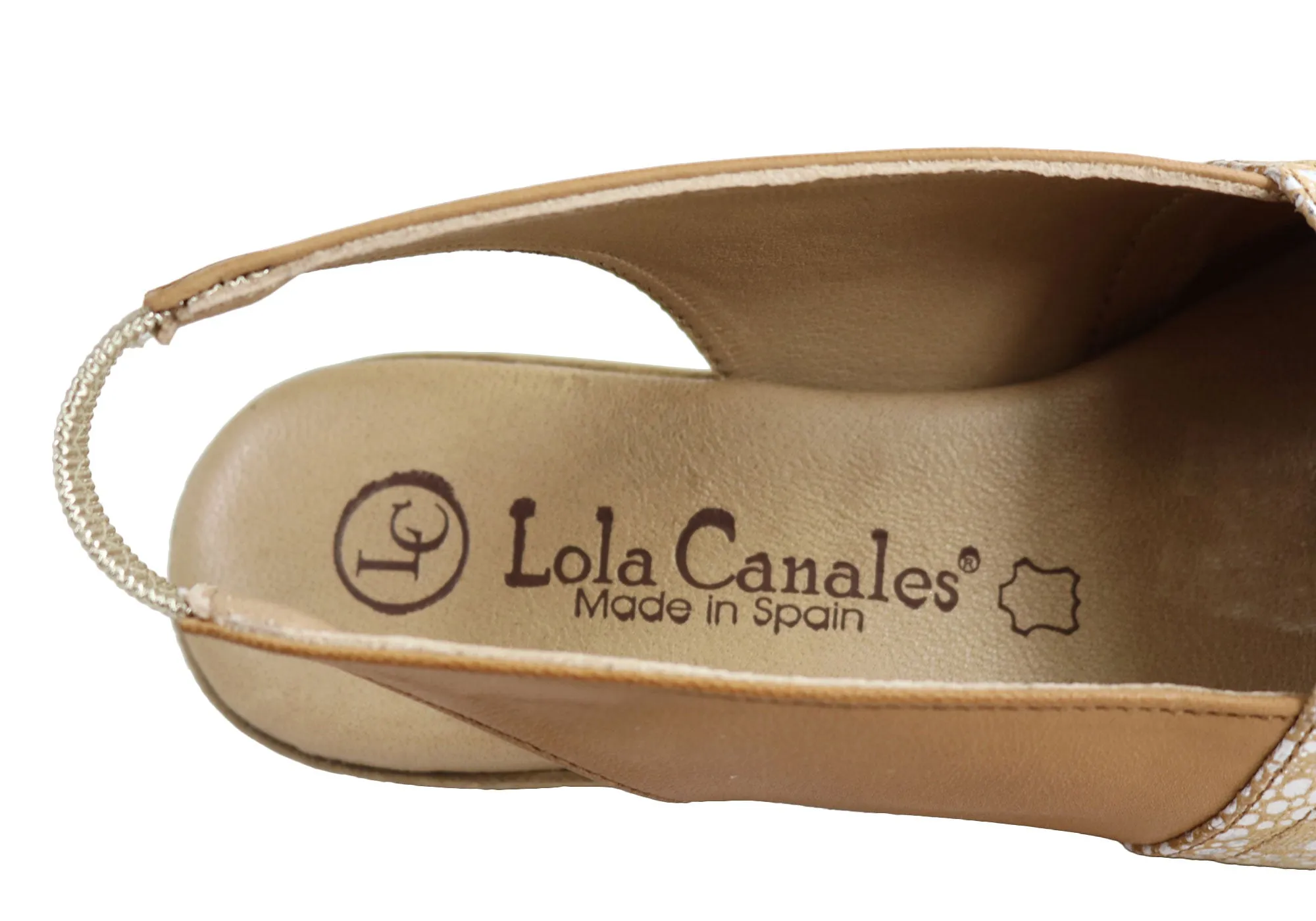 Lola Canales Lulu Womens Comfort Leather Wedge Sandals Made In Spain Lola Canales Shoes
