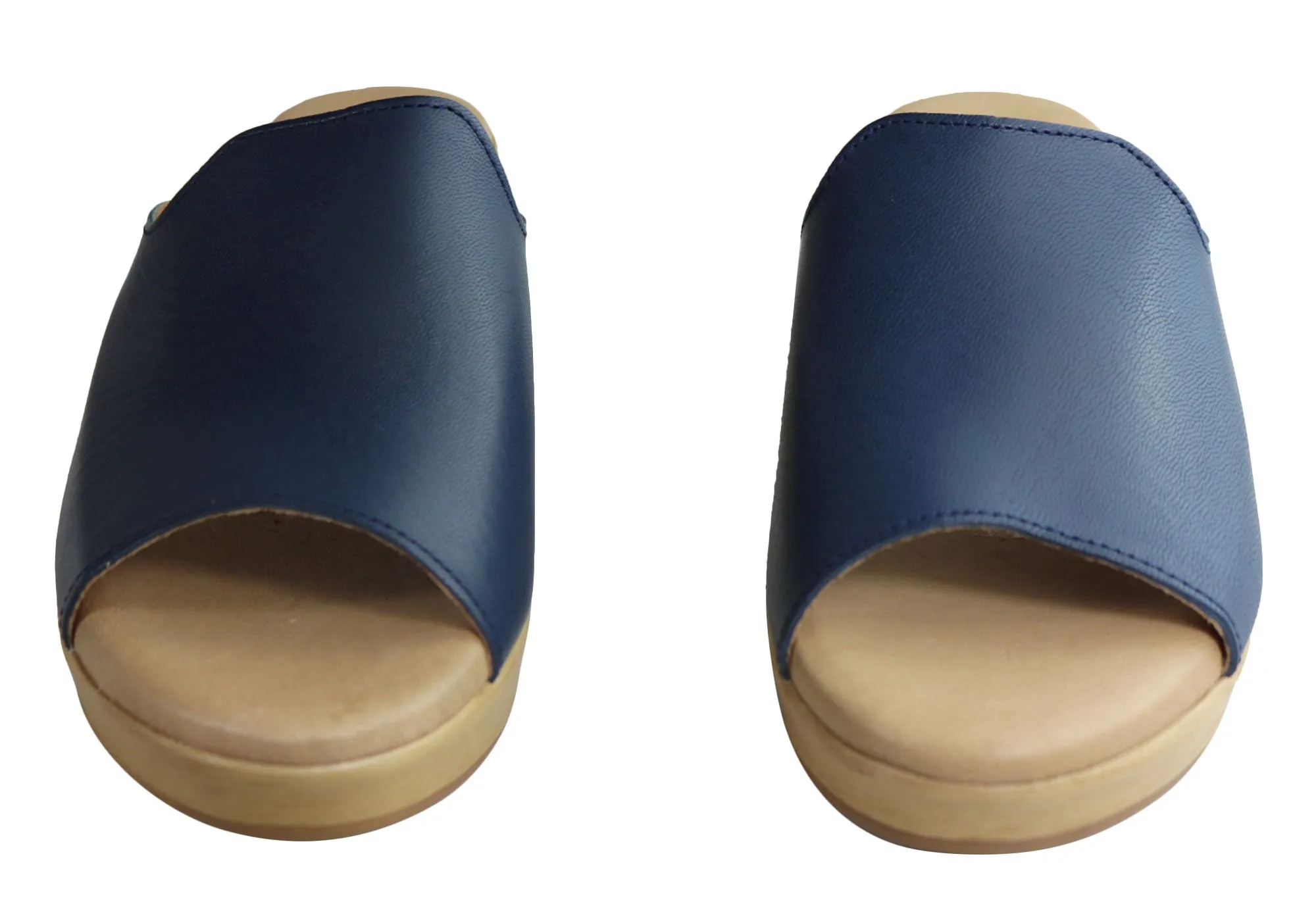 Lola Canales Trinity Womens Spanish Comfortable Leather Slide Sandals Lola Canales Shoes