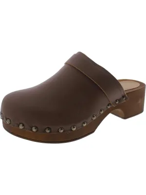 Loud And Clear Womens Laceless Slip On Clogs