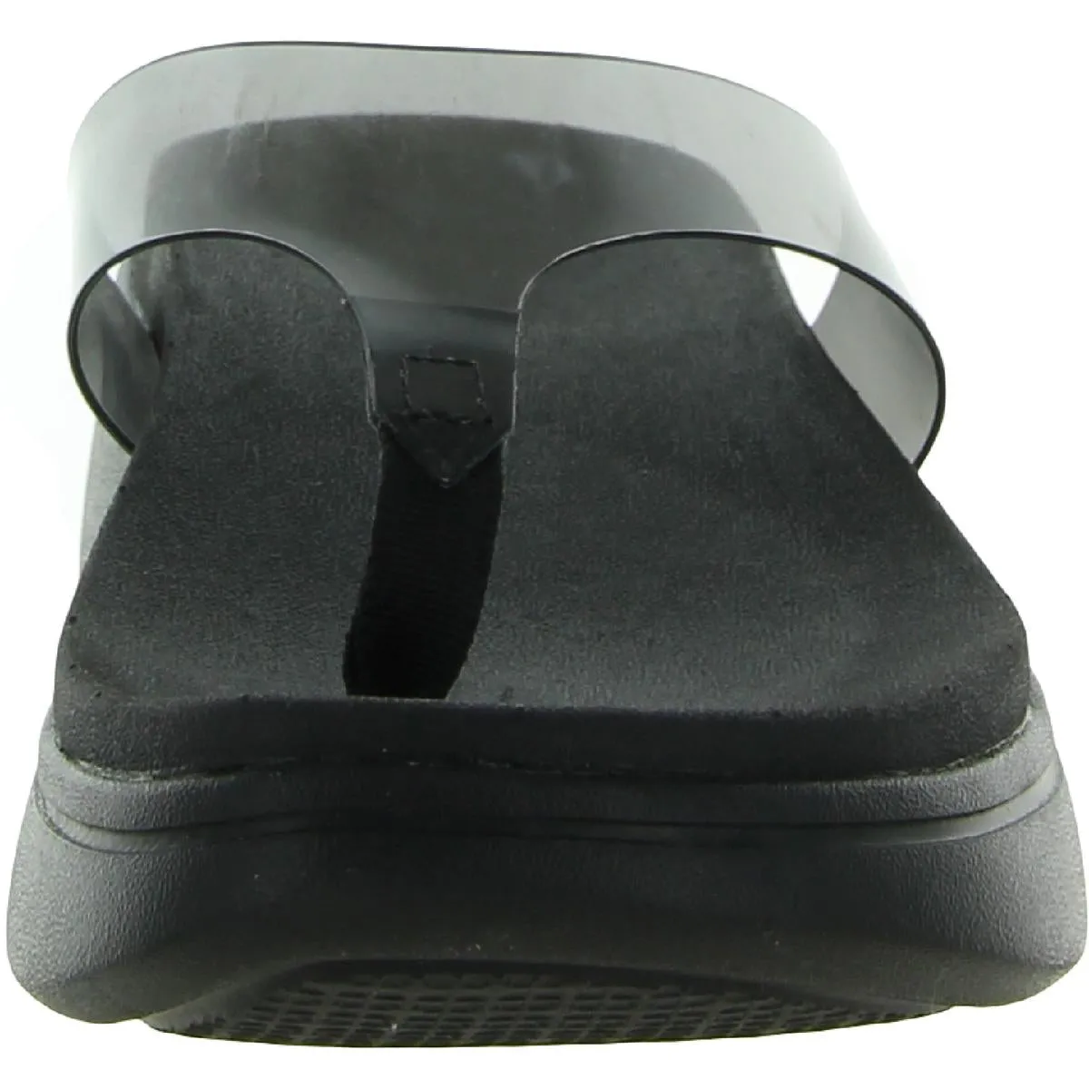 Luminous Womens Open Toe Slip On Platform Sandals