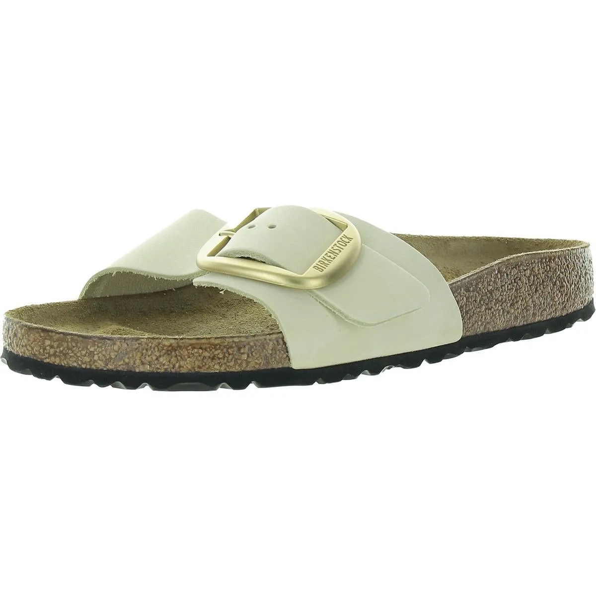 Madrid Womens Padded Insole Buckle Footbed Sandals