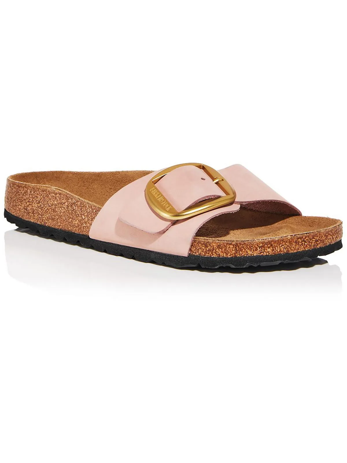 Madrid Womens Padded Insole Buckle Footbed Sandals