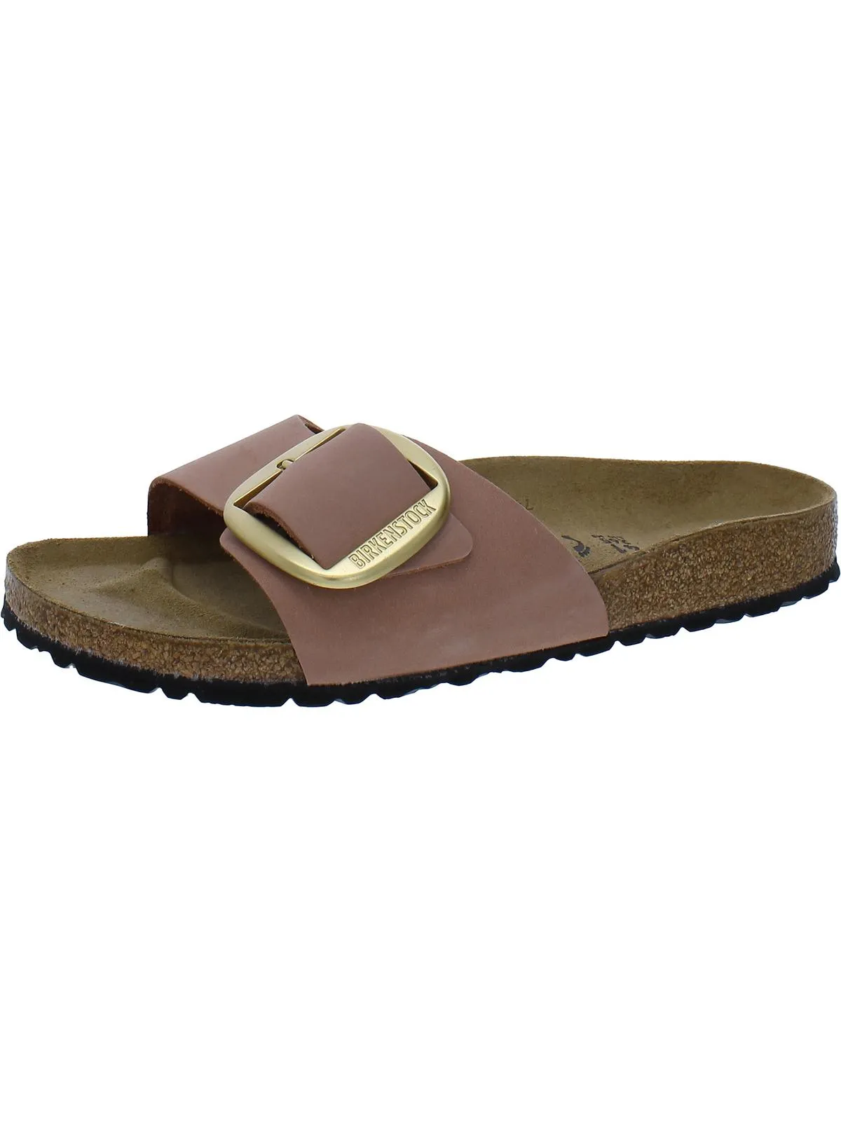 Madrid Womens Padded Insole Buckle Footbed Sandals