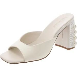 Mania Womens Embellished Synthetic Slide