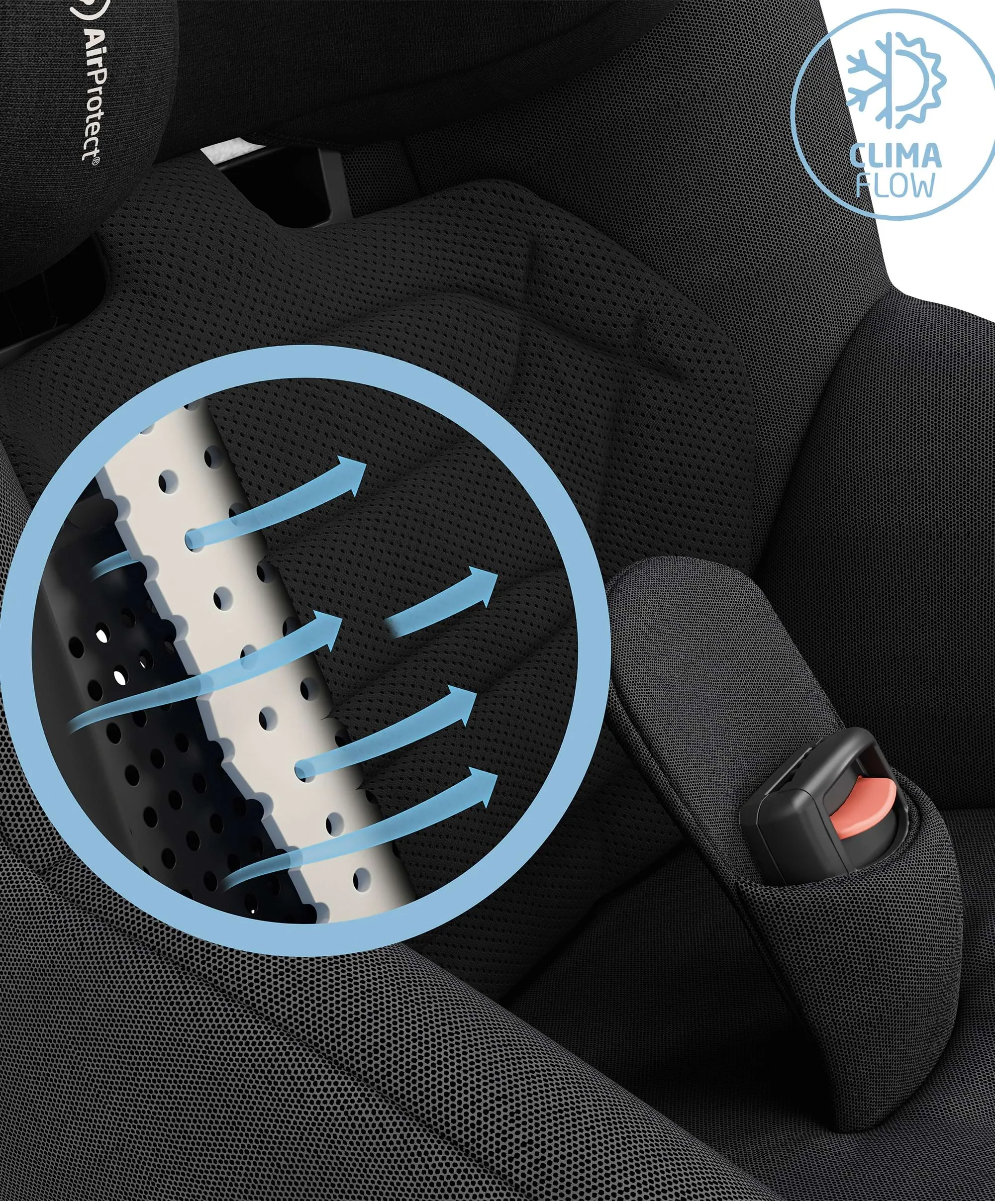 Maxi-Cosi Pearl 360 Pro Car Seat - Authentic Black